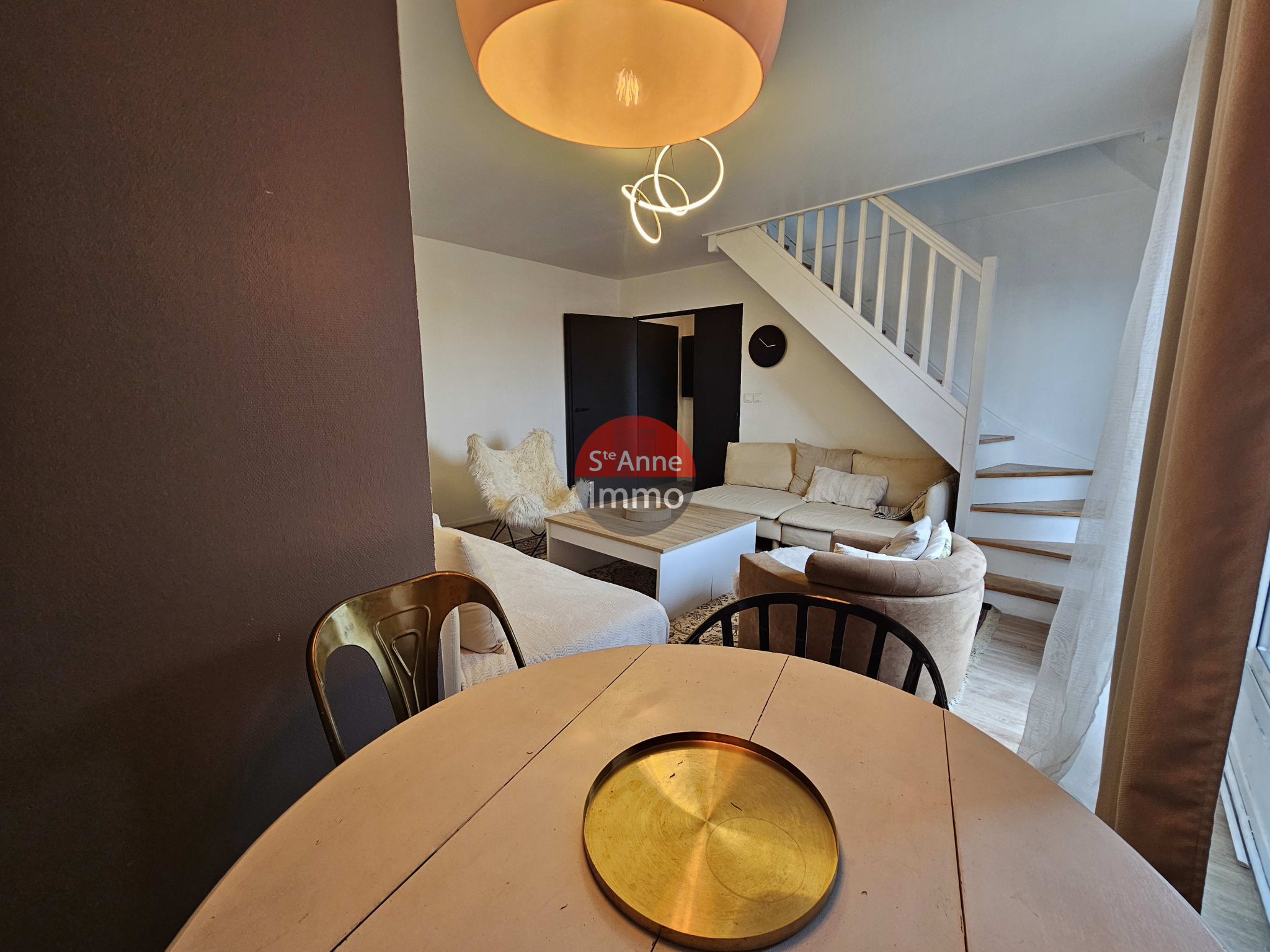 Immo80 – L'immobilier à Amiens et dans la Somme-AMIENS HENRIVILLE A 10MIN DU CENTRE VILLE F3 EN DUPLEX  AVEC TERRASSE ET GARAGE