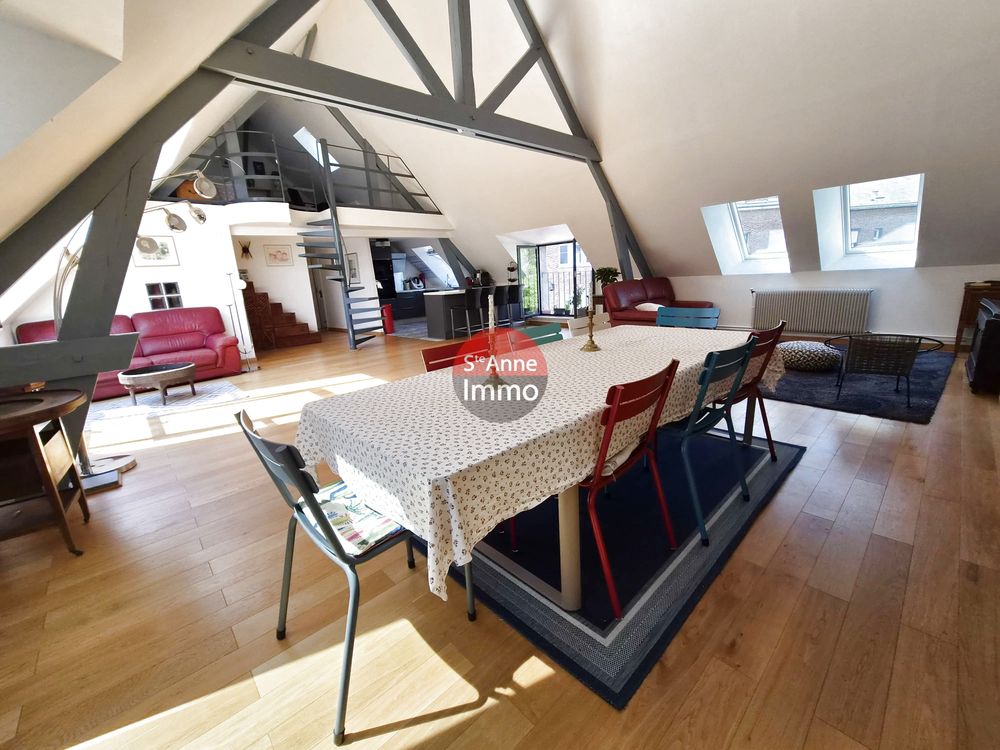 Immo80 – L'immobilier à Amiens et dans la Somme-AMIENS HYPER CENTRE – LOFT FAMILIALE DE 150 M2
