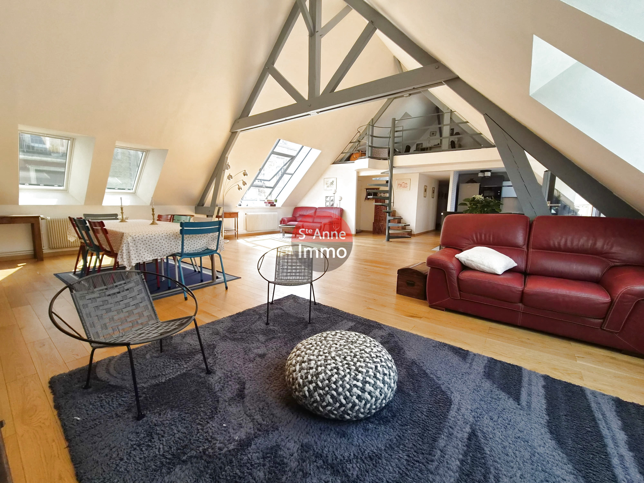 Immo80 – L'immobilier à Amiens et dans la Somme-AMIENS HYPER CENTRE – LOFT FAMILIALE DE 150 M2