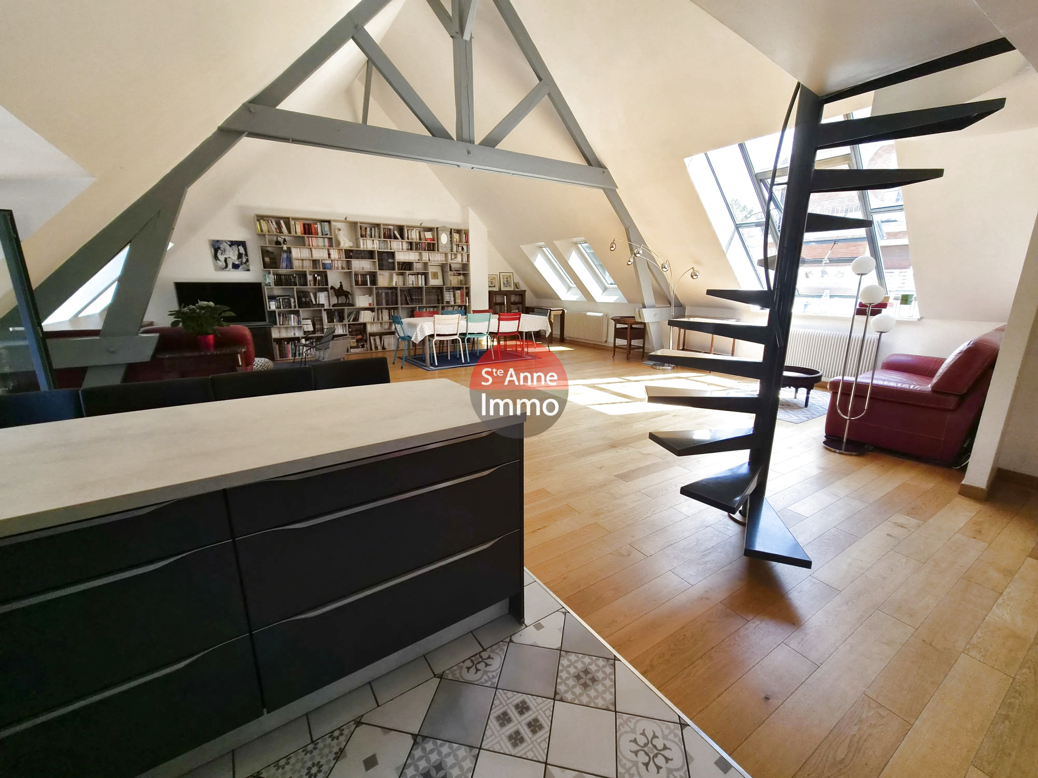 Immo80 – L'immobilier à Amiens et dans la Somme-AMIENS HYPER CENTRE – LOFT FAMILIALE DE 150 M2