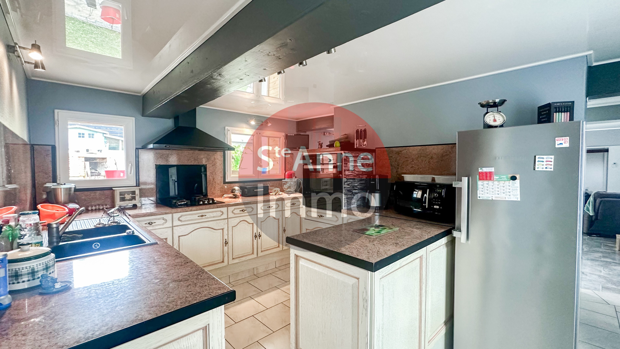 Immo80 – L'immobilier à Amiens et dans la Somme-ROGY – MAISON LONGERE – 4 CHAMBRES – JARDIN – GARAGE