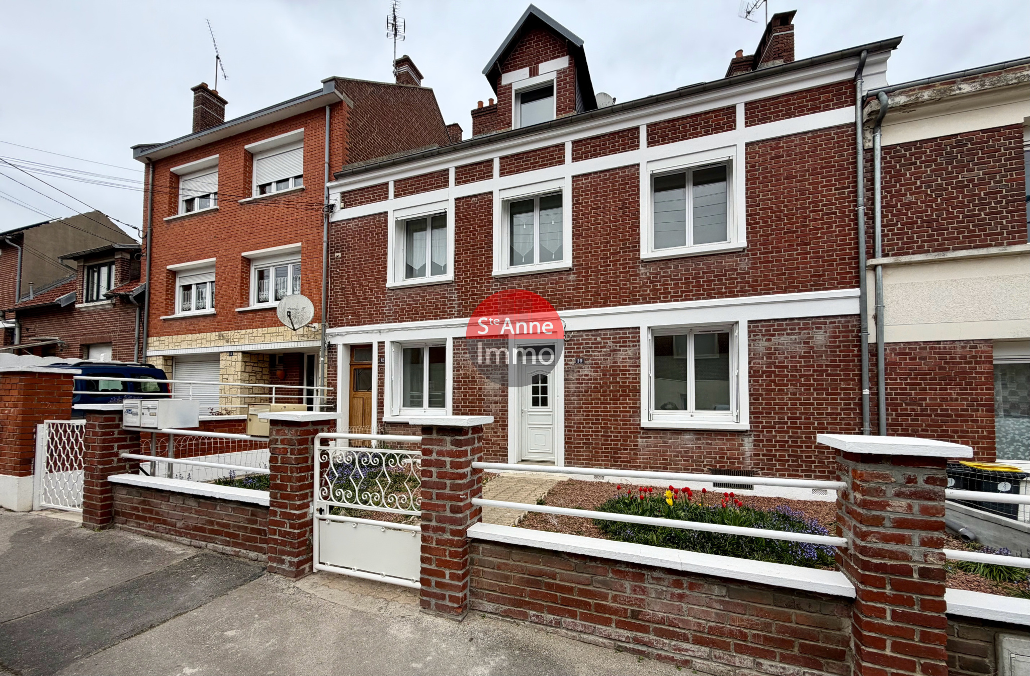 Immo80 – L'immobilier à Amiens et dans la Somme-ALBERT – IMMEUBLE DE RAPPORT – 3 APPARTEMENTS – JARDIN