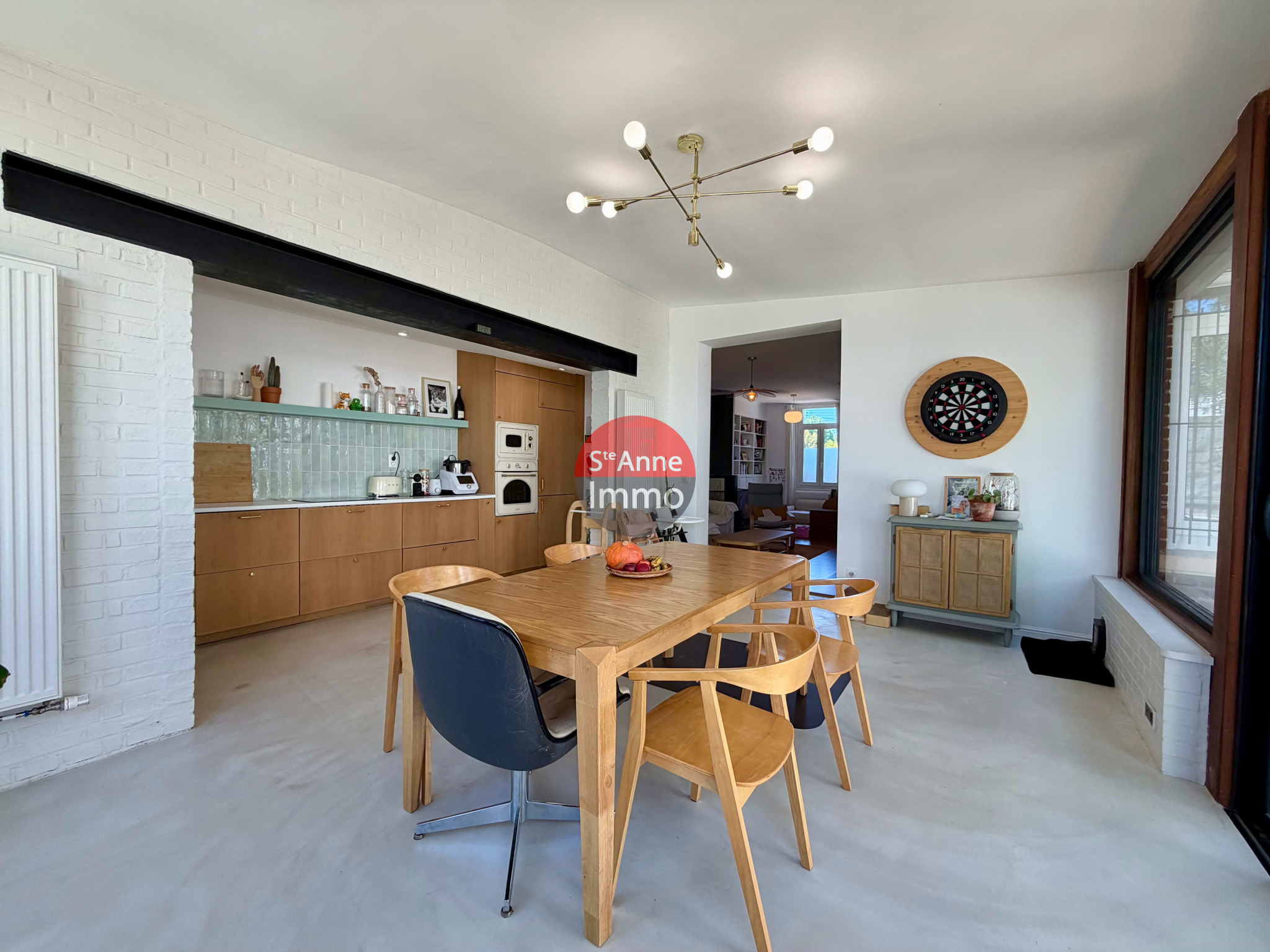 Immo80 – L'immobilier à Amiens et dans la Somme-AMIENS – QUARTIER SUD EST  – MAISON INDIVIDUELLE – 117m2 – 3 CHAMBRES – 1 BUREAU – JARDIN