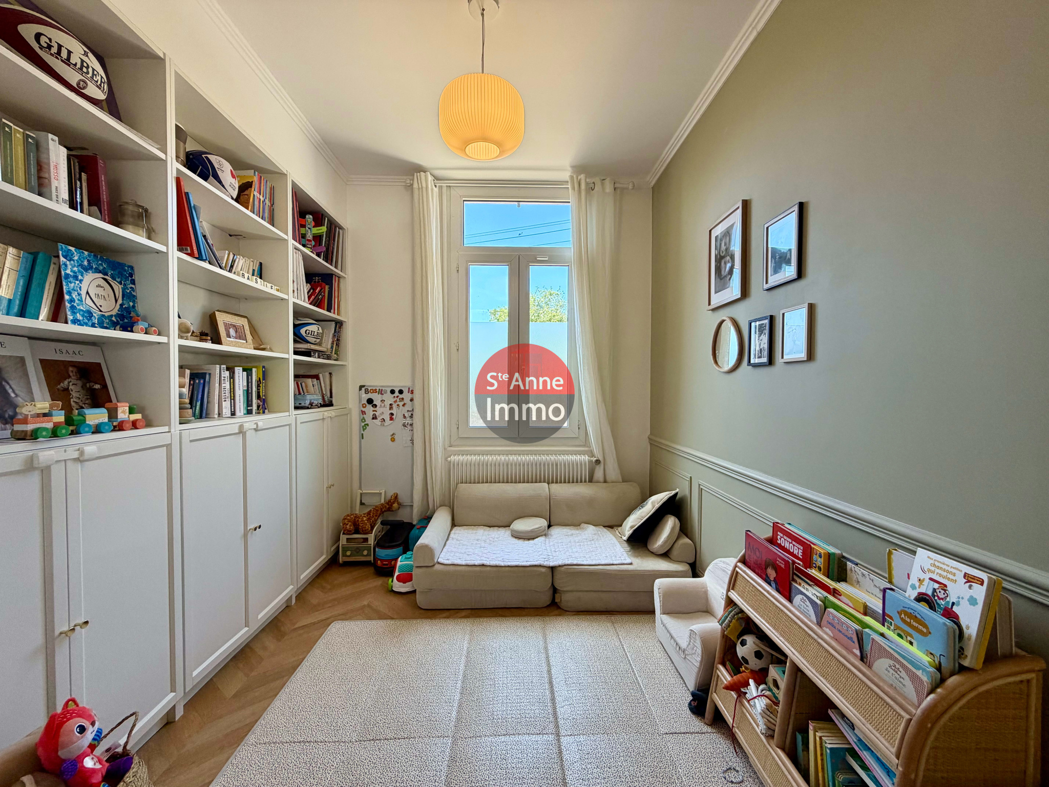 Immo80 – L'immobilier à Amiens et dans la Somme-AMIENS – QUARTIER SUD EST  – MAISON INDIVIDUELLE – 117m2 – 3 CHAMBRES – 1 BUREAU – JARDIN