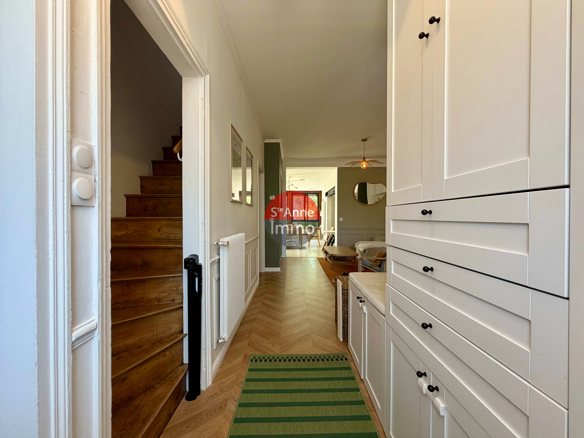 Immo80 – L'immobilier à Amiens et dans la Somme-AMIENS – QUARTIER SUD EST  – MAISON INDIVIDUELLE – 117m2 – 3 CHAMBRES – 1 BUREAU – JARDIN