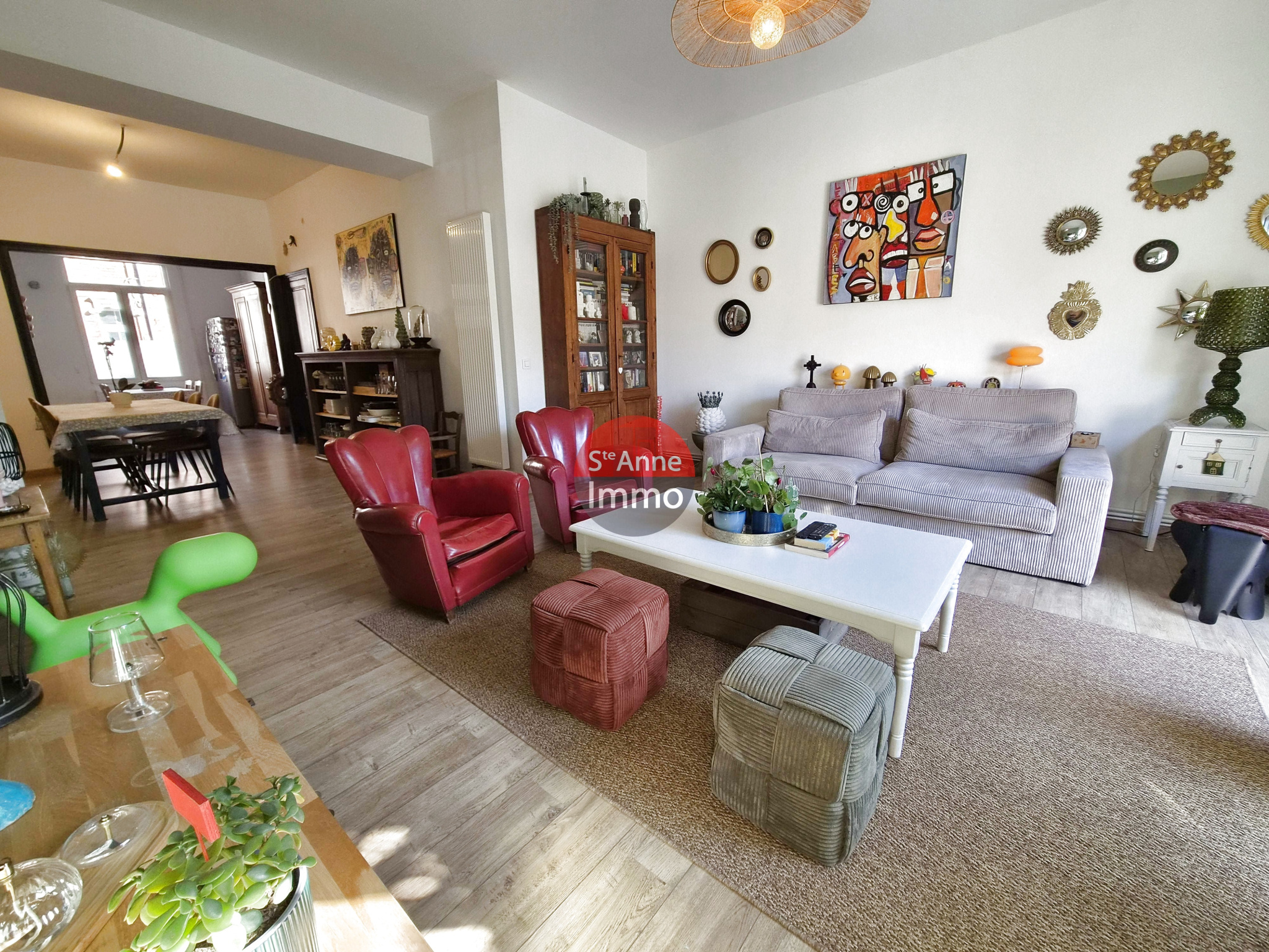 Immo80 – L'immobilier à Amiens et dans la Somme-AMIENS SAINTE-ANNE, AMIÉNOISE RENOVEE DE 145 M2 AVEC TERRASSE ET DÉPENDANCE