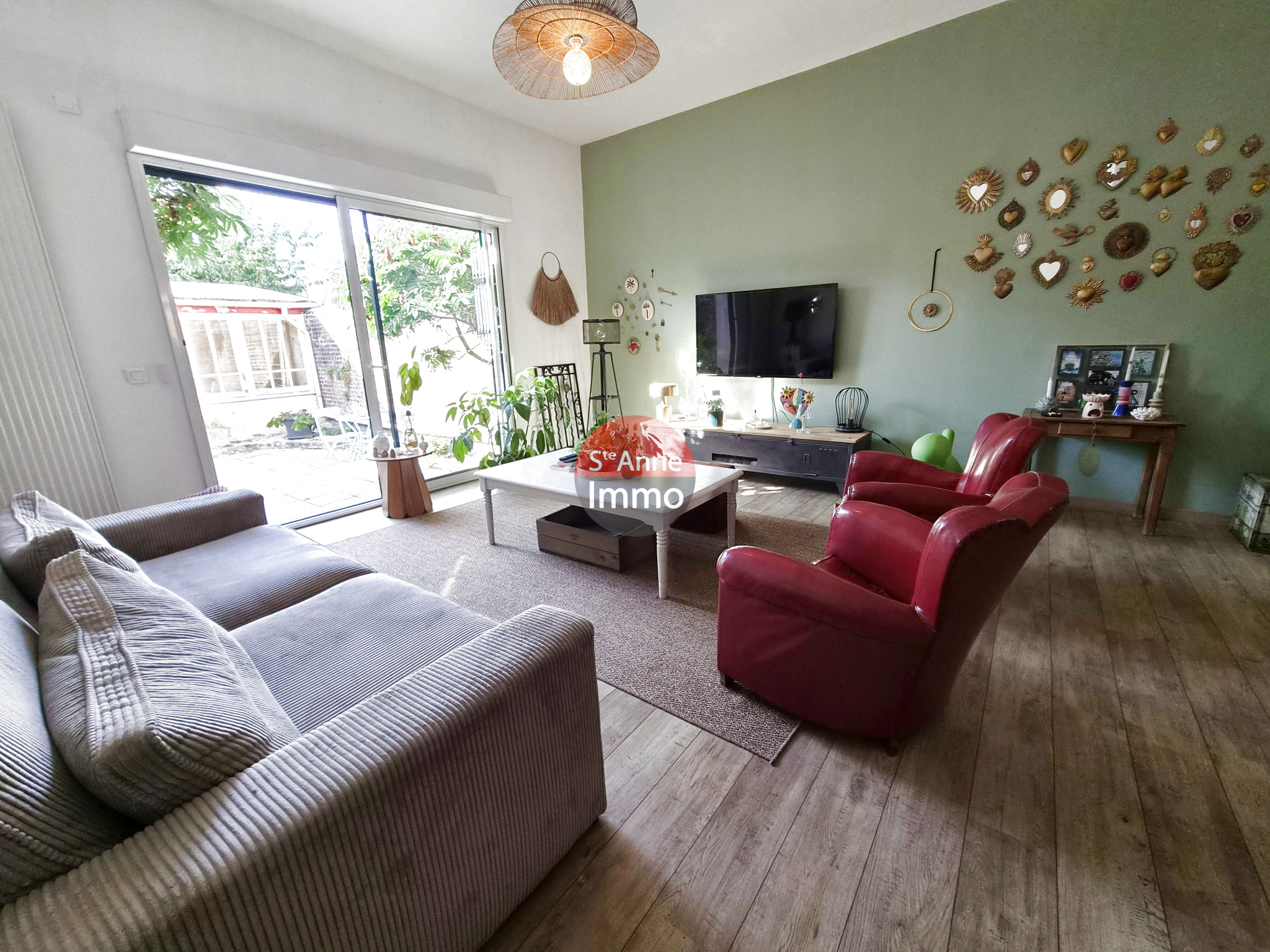Immo80 – L'immobilier à Amiens et dans la Somme-AMIENS SAINTE-ANNE, AMIÉNOISE RENOVEE DE 145 M2 AVEC TERRASSE ET DÉPENDANCE