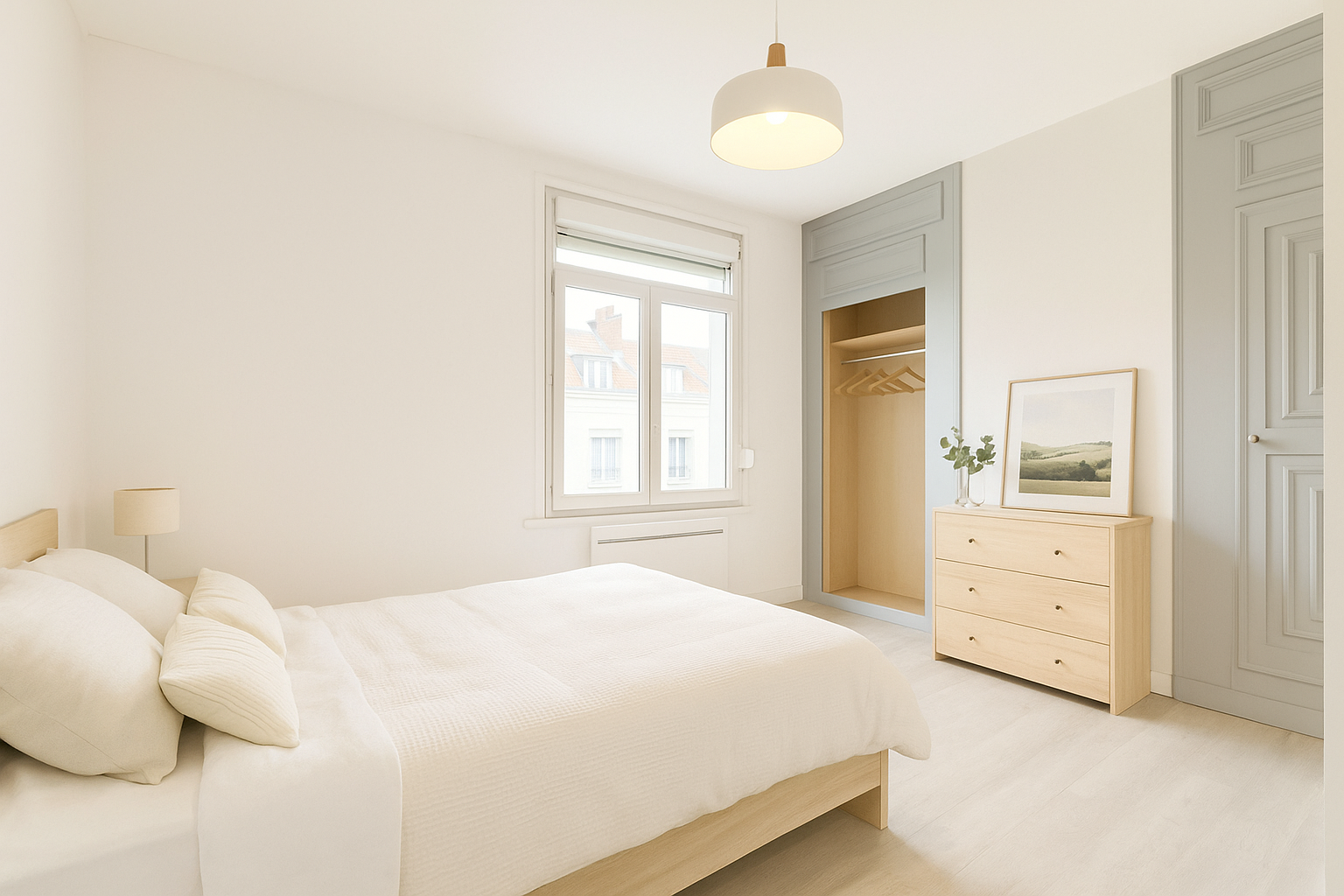 Immo80 – L'immobilier à Amiens et dans la Somme-AMIENS – QUARTIER SAINT ACHEUL – 3 CHAMBRES –  1 BUREAU – JARDIN – GARAGE – DEPENDANCES