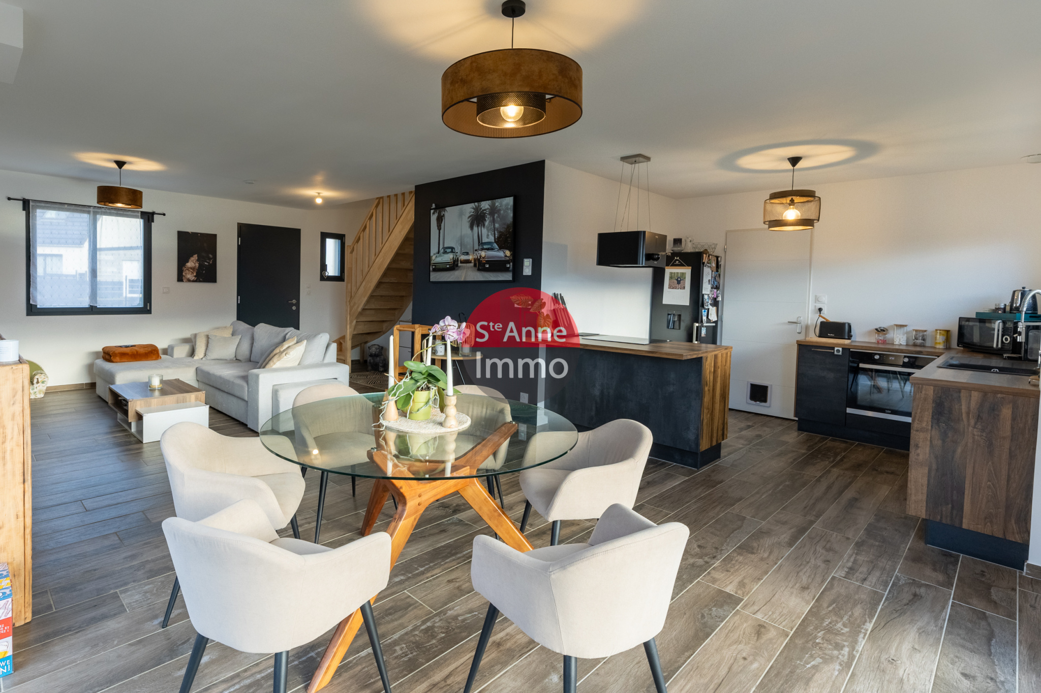 Immo80 – L'immobilier à Amiens et dans la Somme-CORBIE – PAVILLON INDIVIDUEL – 3 CHAMBRES – JARDIN – TERRASSE – GARAGE