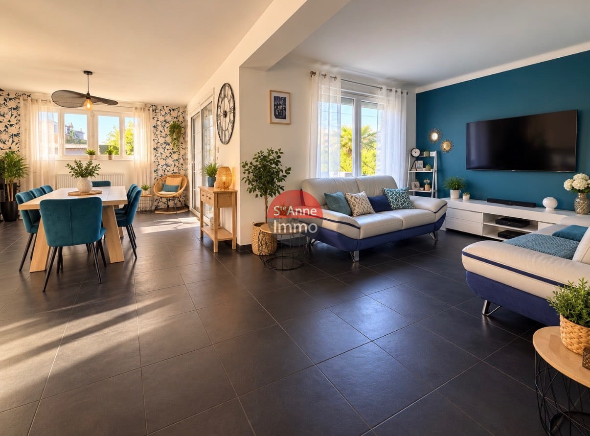 Immo80 – L'immobilier à Amiens et dans la Somme-TALMAS – MAISON – 180 M2 – 4 CHAMBRES – SOUS-SOL – GARAGE – PARKING – JARDIN