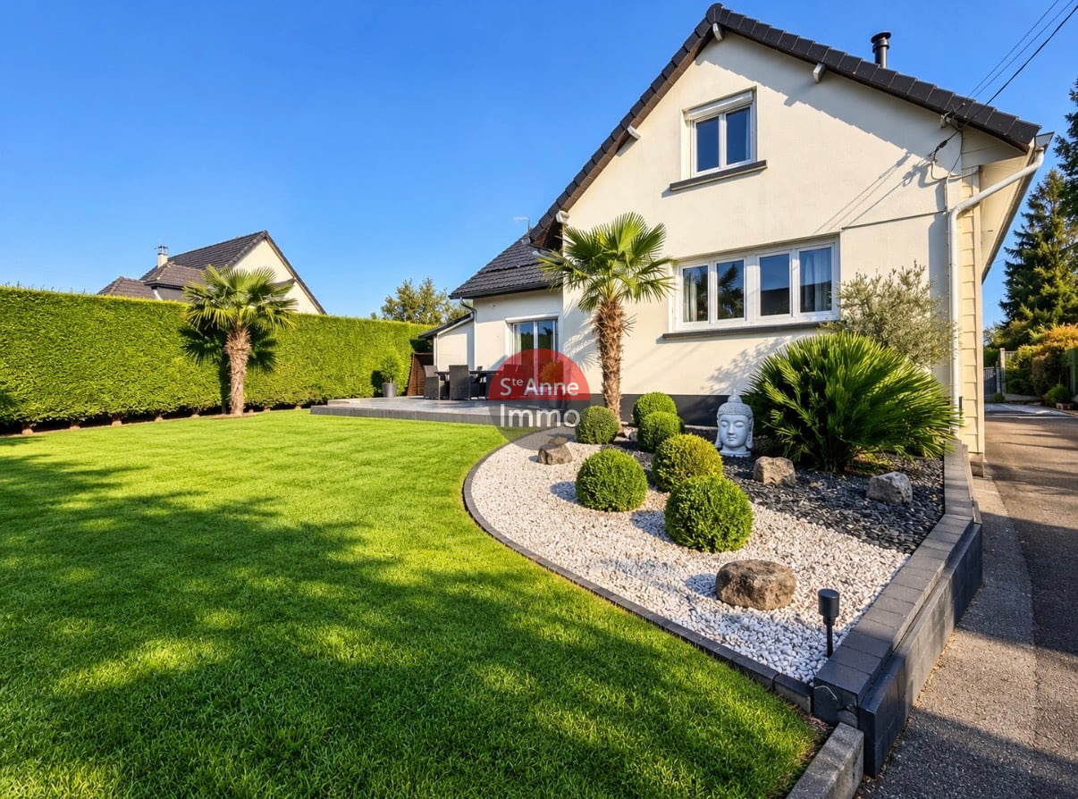 Immo80 – L'immobilier à Amiens et dans la Somme-TALMAS – MAISON – 180 M2 – 4 CHAMBRES – SOUS-SOL – GARAGE – PARKING – JARDIN