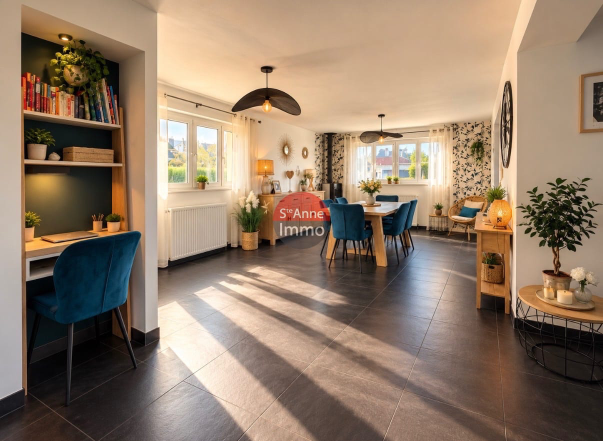 Immo80 – L'immobilier à Amiens et dans la Somme-TALMAS – MAISON – 180 M2 – 4 CHAMBRES – SOUS-SOL – GARAGE – PARKING – JARDIN