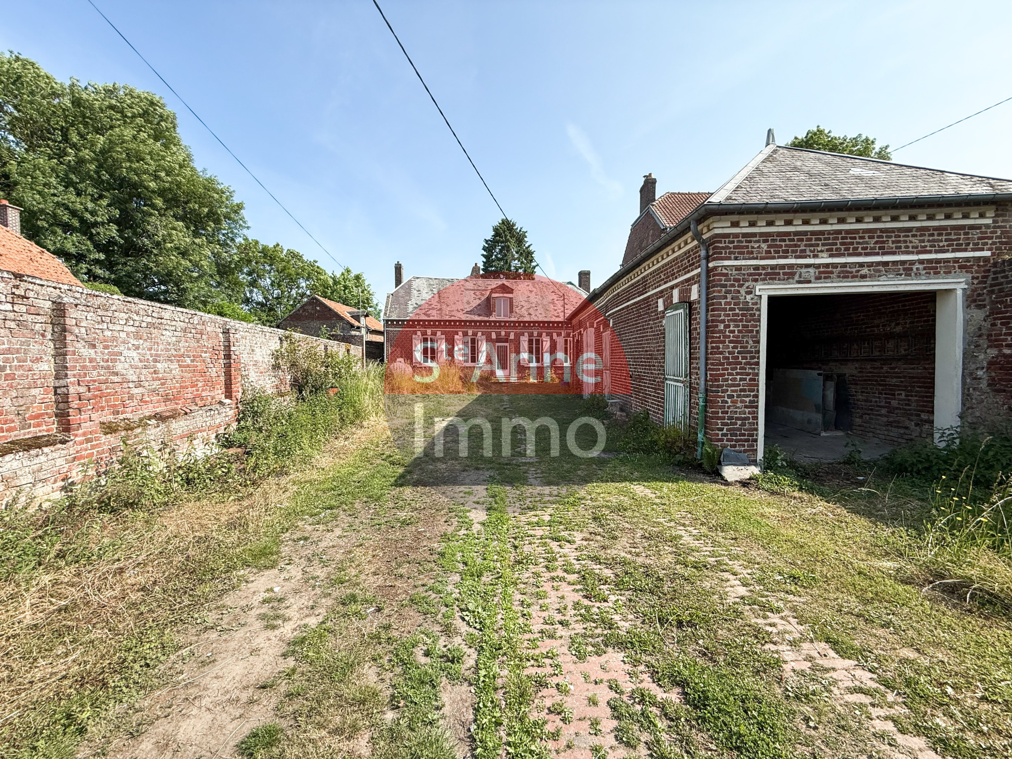 Immo80 – L'immobilier à Amiens et dans la Somme-MEHARICOURT – MAISON INDIVIDUELLE – AUTONOMIE DE PLAIN PIED – 3 CHAMBRES...