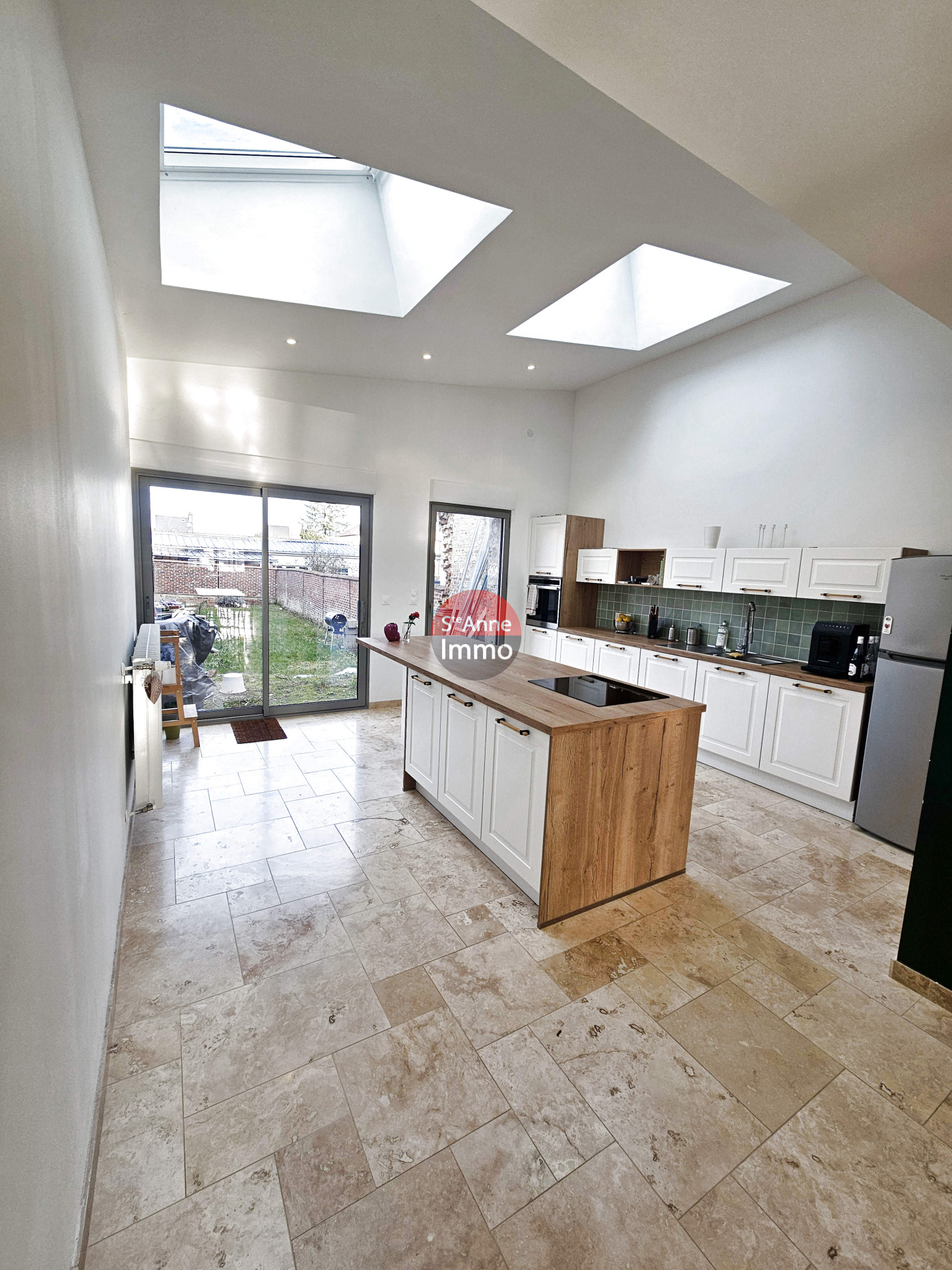 Immo80 – L'immobilier à Amiens et dans la Somme-AMIENS SAINT ACHEUL A 15MIN À PIED DE LA GARE AMIENOISE 130M2- 4 CHS AVEC JARDIN