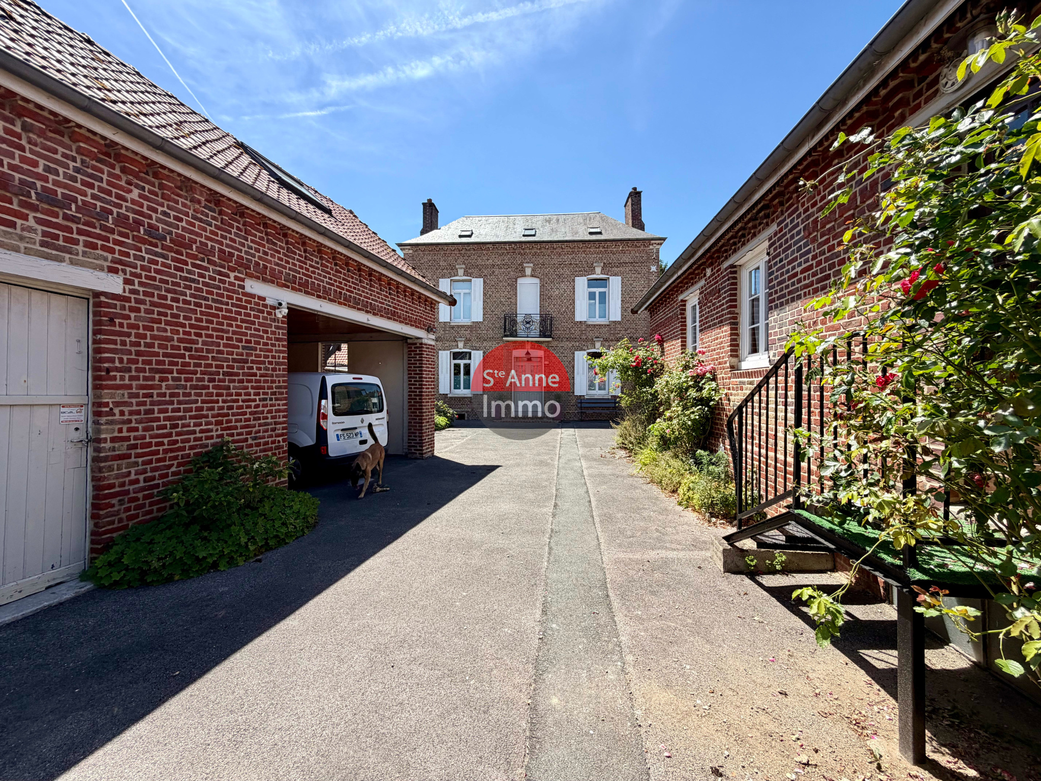 Immo80 – L'immobilier à Amiens et dans la Somme-POULAINVILLE – MAISON DE MAÎTRE – 220m2 – 5 CHAMBRES – JARDIN –...