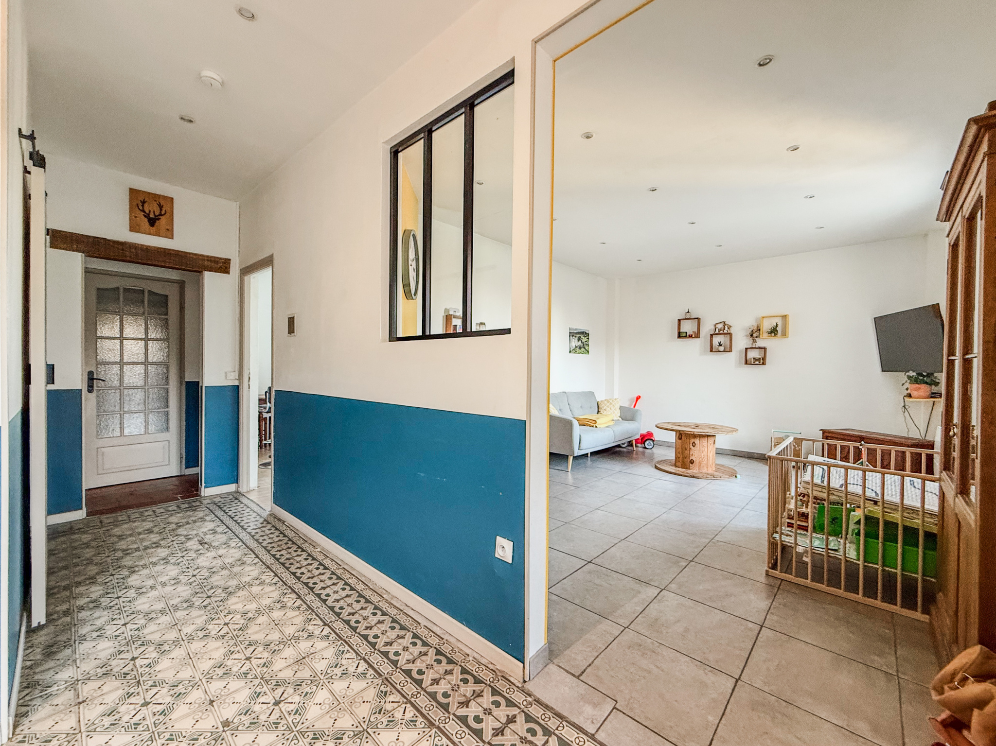 Immo80 – L'immobilier à Amiens et dans la Somme-ROUVROY-EN-SANTERRE – 120m2 – MAISON INDIVIDUELLE – AUTONOMIE DE PLAIN PIED – 4 CHAMBRES – DEPENDANCE – JARDIN