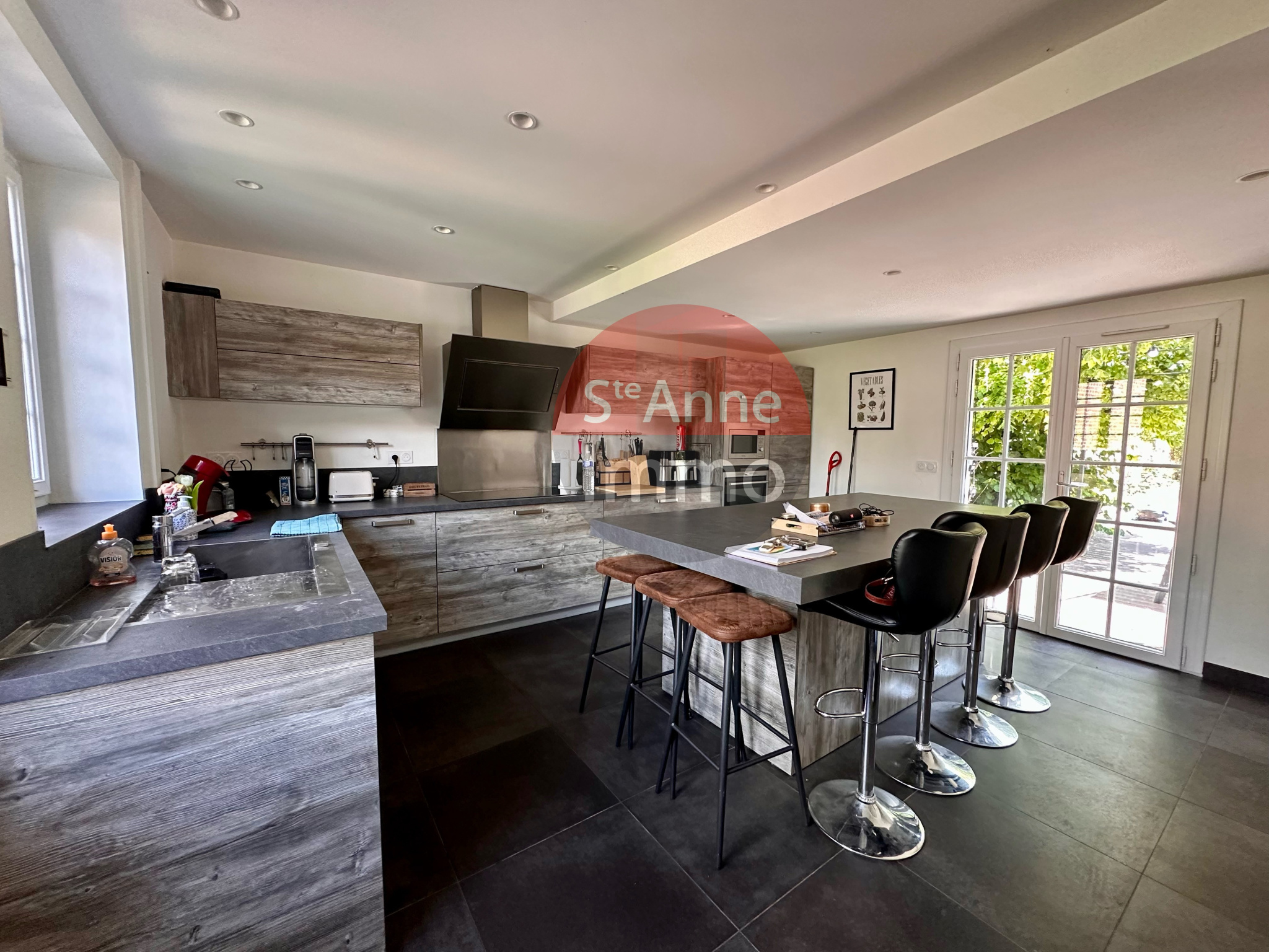 Immo80 – L'immobilier à Amiens et dans la Somme-BEHENCOURT – MAISON – 200 M2 – 3 CHAMBRES – 1 BUREAU – PISCINE – JARDIN