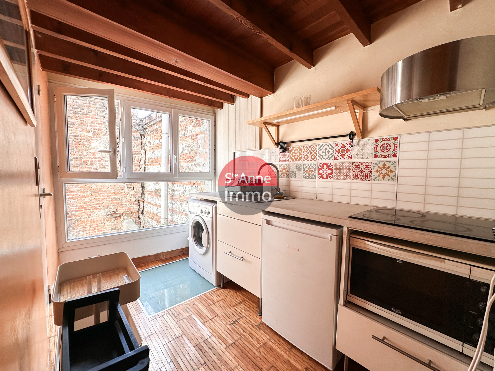 Immo80 – L'immobilier à Amiens et dans la Somme-AMIENS – SAINT LEU – IMMEUBLE – 93 M2 – 1 COMMERCE – 3 LOGEMENTS – BALCON