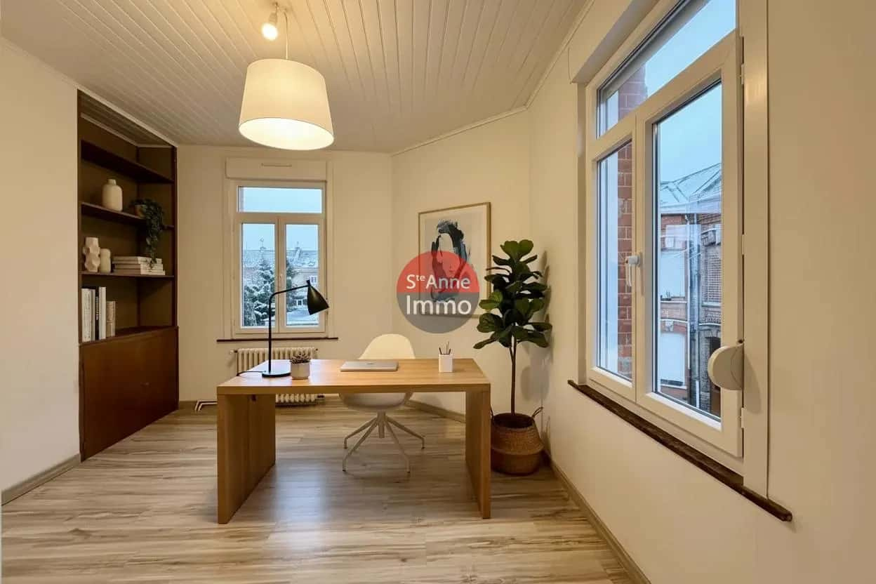 Immo80 – L'immobilier à Amiens et dans la Somme-AMIENS – MAISON – 110 M2 – 3 CHAMBRES – BUREAU – COUR