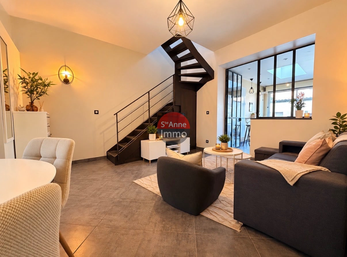 Immo80 – L'immobilier à Amiens et dans la Somme-AMIENS – QUARTIER SAINTE-ANNE – MAISON – 3 CHAMBRES – CAVE – COUR