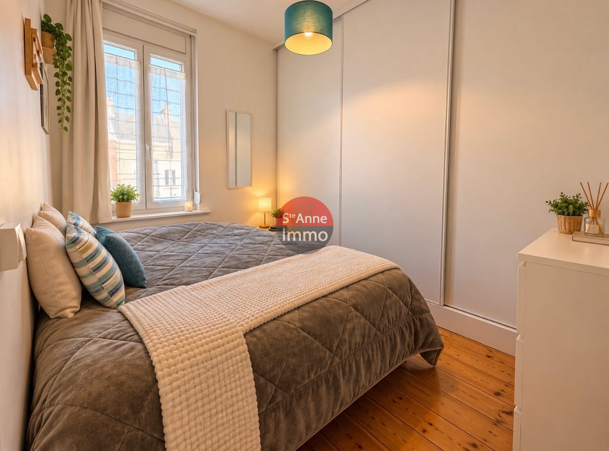 Immo80 – L'immobilier à Amiens et dans la Somme-AMIENS – QUARTIER SAINTE-ANNE – MAISON – 3 CHAMBRES – CAVE – COUR