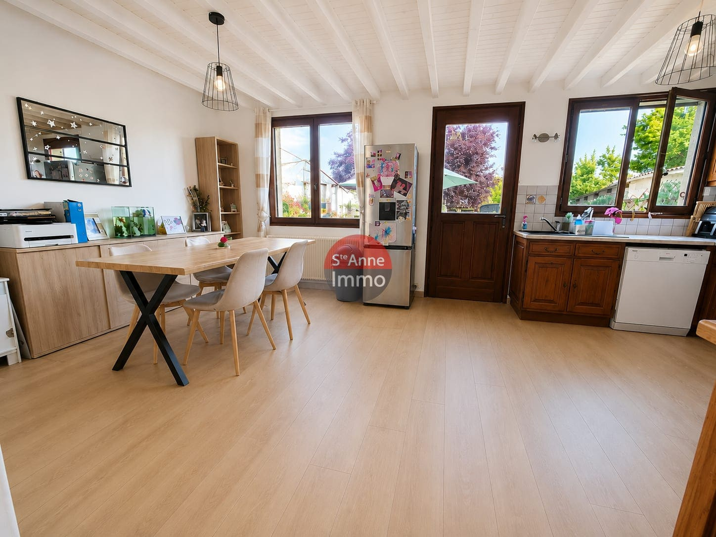 Immo80 – L'immobilier à Amiens et dans la Somme-LONGUEAU – MAISON DE VILLE DE 75 M2 AVEC JARDIN ET DEPENDANCE