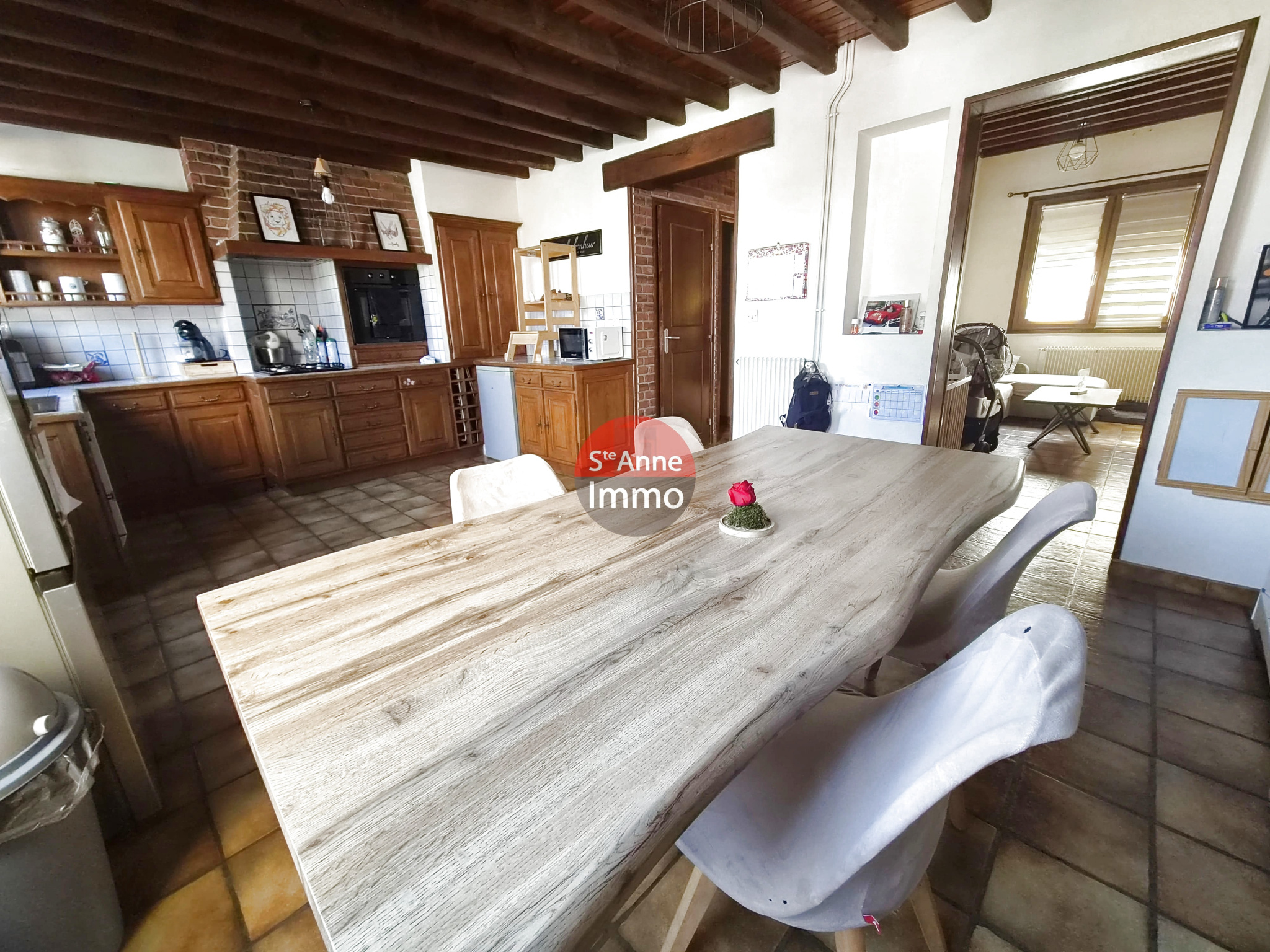 Immo80 – L'immobilier à Amiens et dans la Somme-LONGUEAU – MAISON DE VILLE DE 75 M2 AVEC JARDIN ET DEPENDANCE