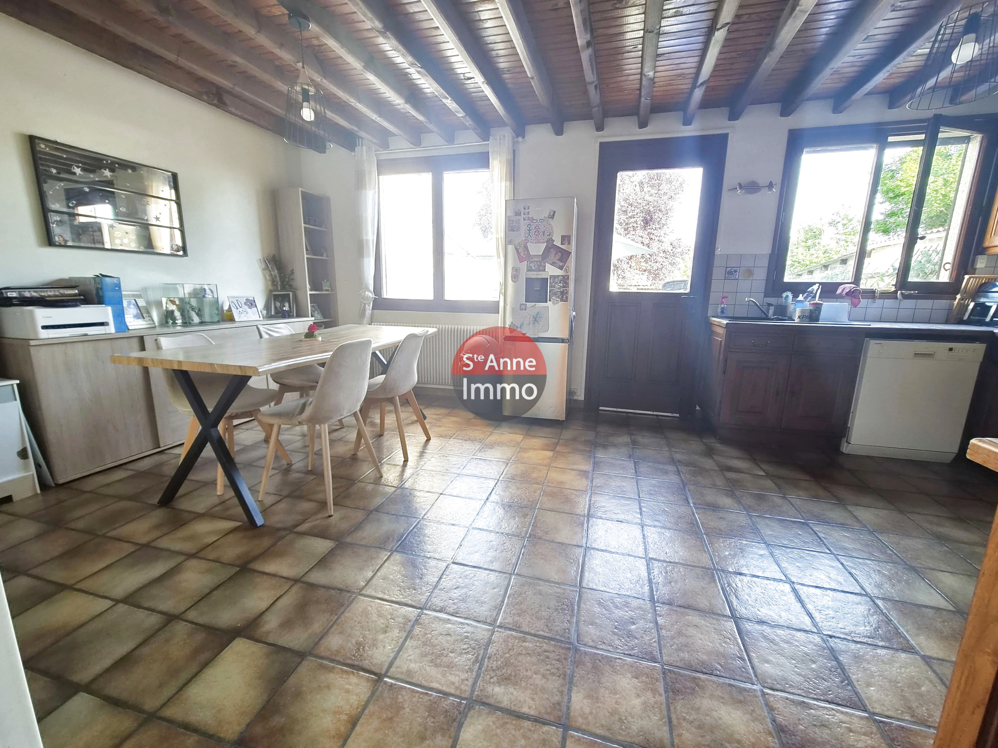 Immo80 – L'immobilier à Amiens et dans la Somme-LONGUEAU – MAISON DE VILLE DE 75 M2 AVEC JARDIN ET DEPENDANCE