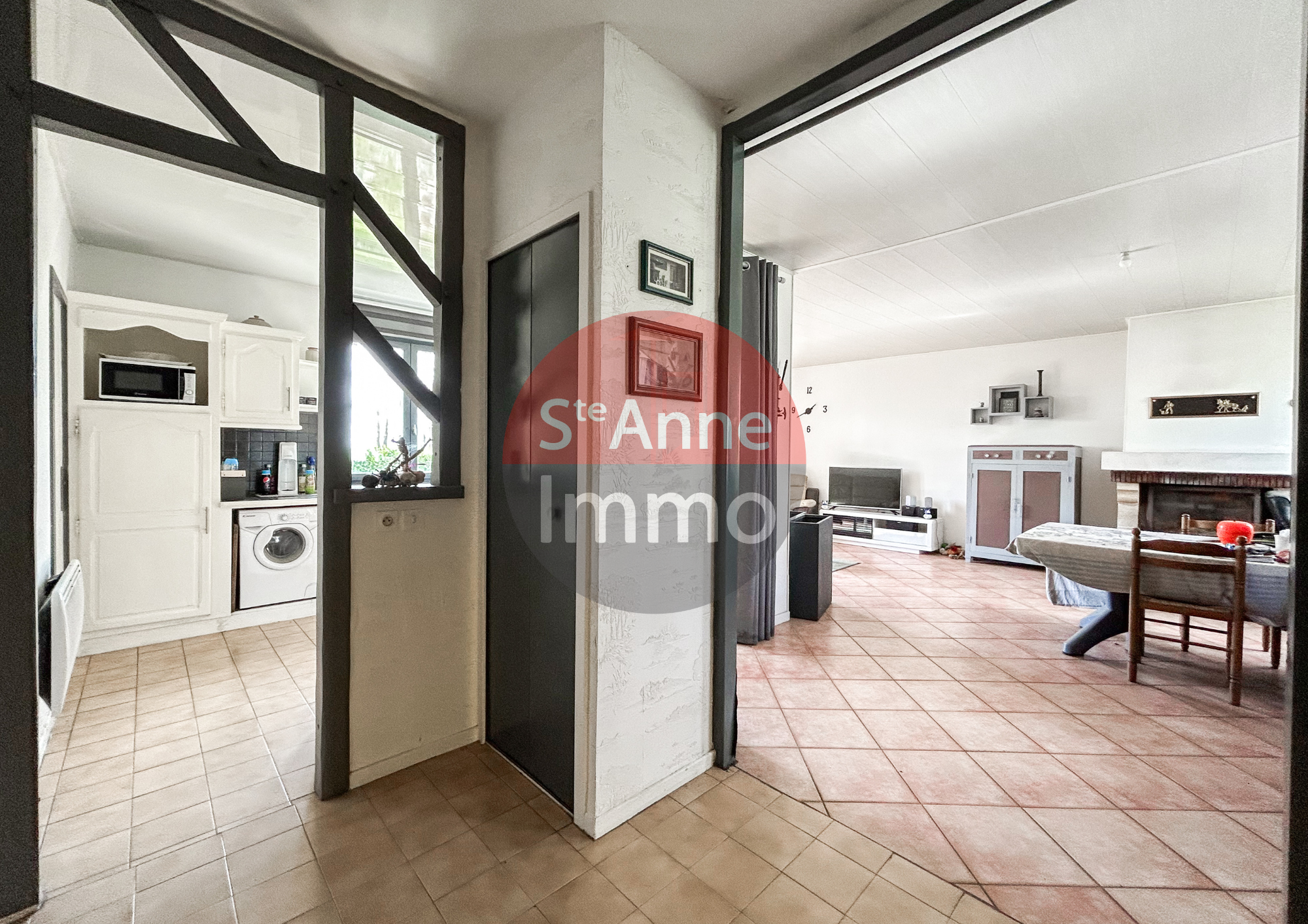 Immo80 – L'immobilier à Amiens et dans la Somme-BEAUFORT-EN-SANTERRE – PAVILLON INDIVIDUEL AVEC AUTONOMIE DE PLAIN PIED – 4 CHAMBRES – GARAGE – COUR – JARDIN