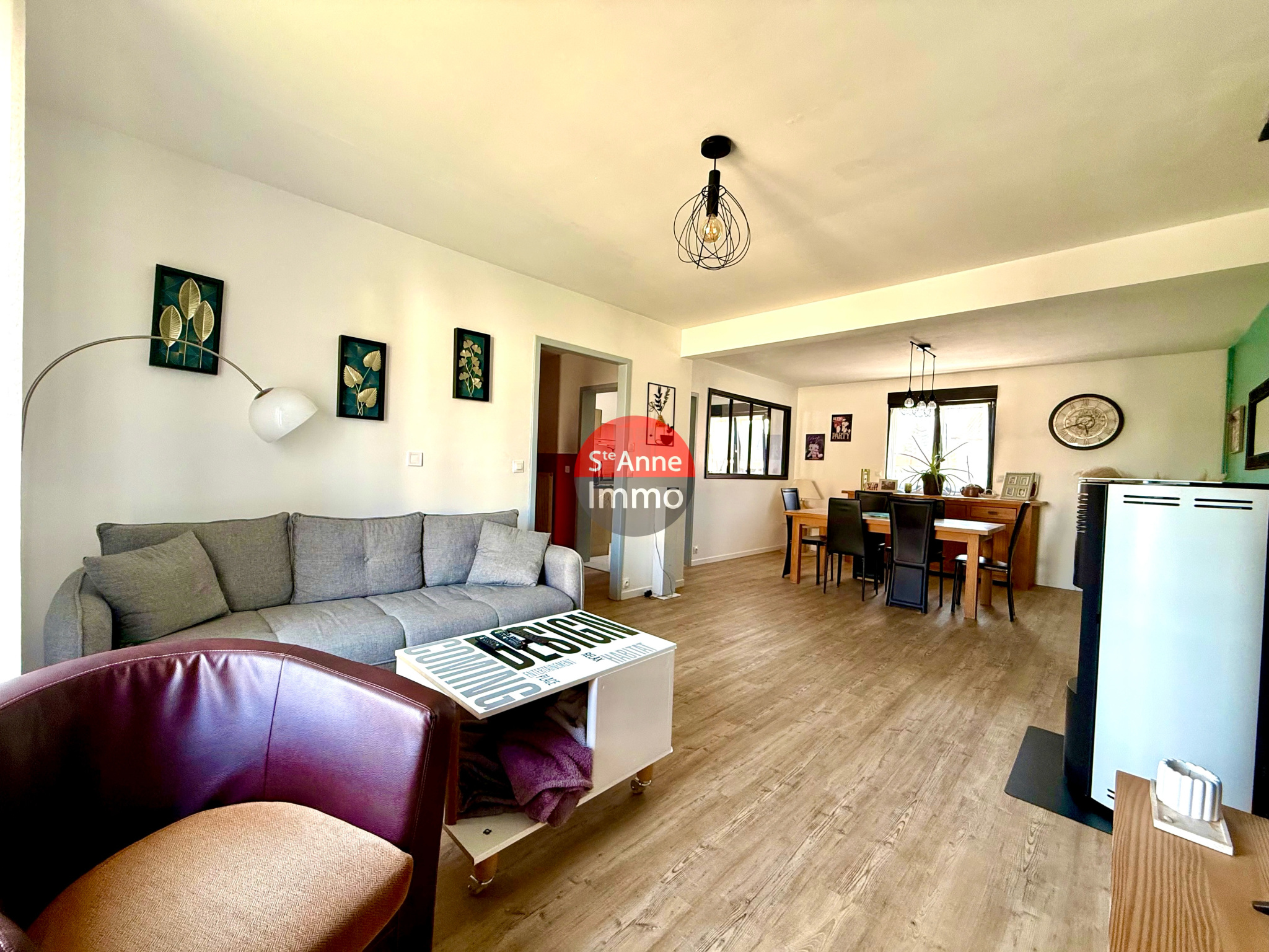 Immo80 – L'immobilier à Amiens et dans la Somme-CHAULNES – MAISON INDIVIDUELLE – 146m2 – 4 CHAMBRES – 1 BUREAU – AUTONOMIE DE PLAIN PIED – SOUS SOL COMPLET –