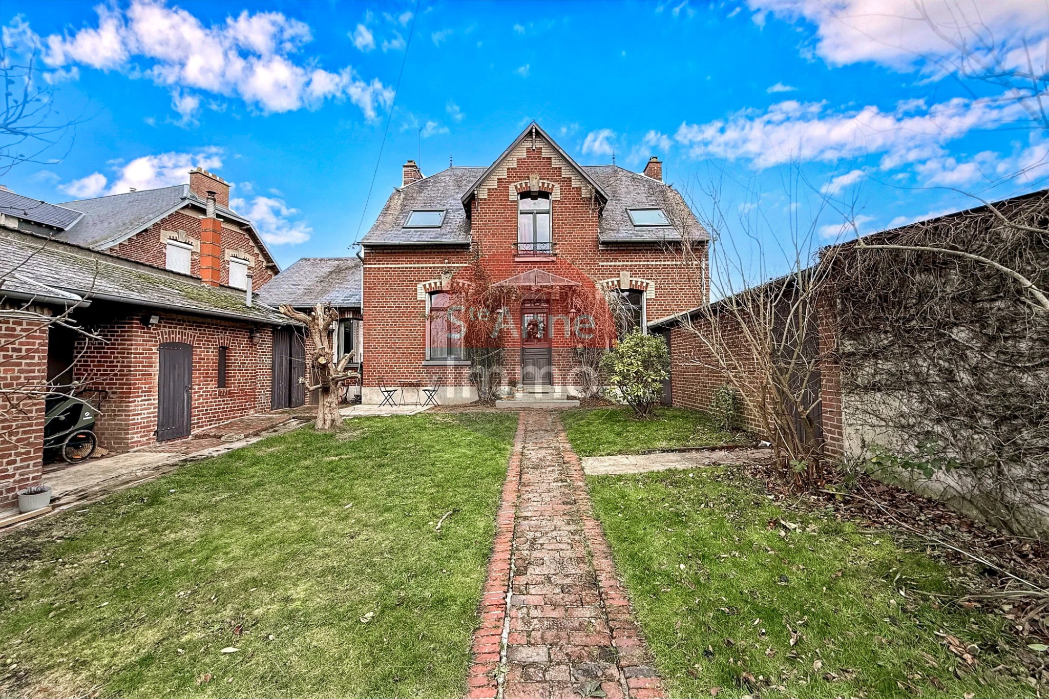 Immo80 – L'immobilier à Amiens et dans la Somme-PARVILLERS-LE-QUESNOY – MAISON INDIVIDUELLE – AUTONOMIE DE PLAIN PIED – 4...