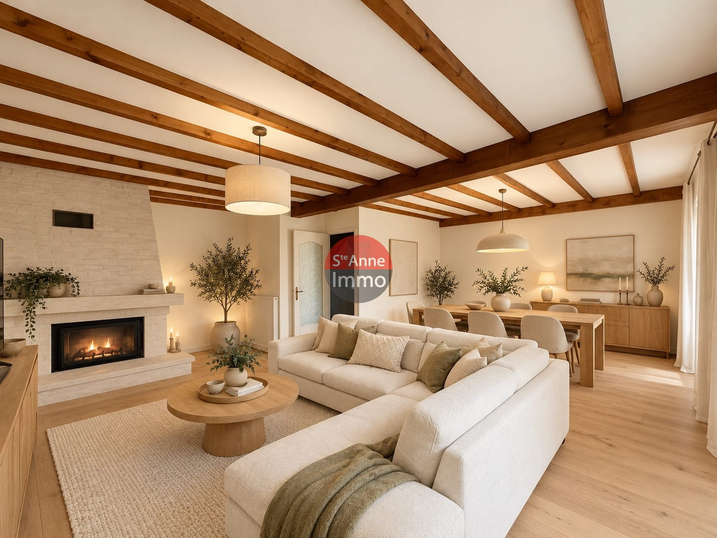 Immo80 – L'immobilier à Amiens et dans la Somme-POULAINVILLE – PAVILLON INDIVIDUEL – 110m2 – 3 CHAMBRES – BUREAU – GARAGE – JARDIN