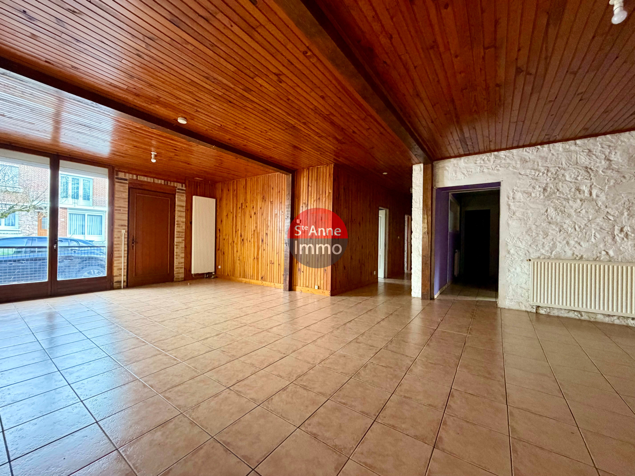 Immo80 – L'immobilier à Amiens et dans la Somme-ALBERT – MAISON DE PLAIN PIED – 102 m2 – 2 CHAMBRES – JARDIN