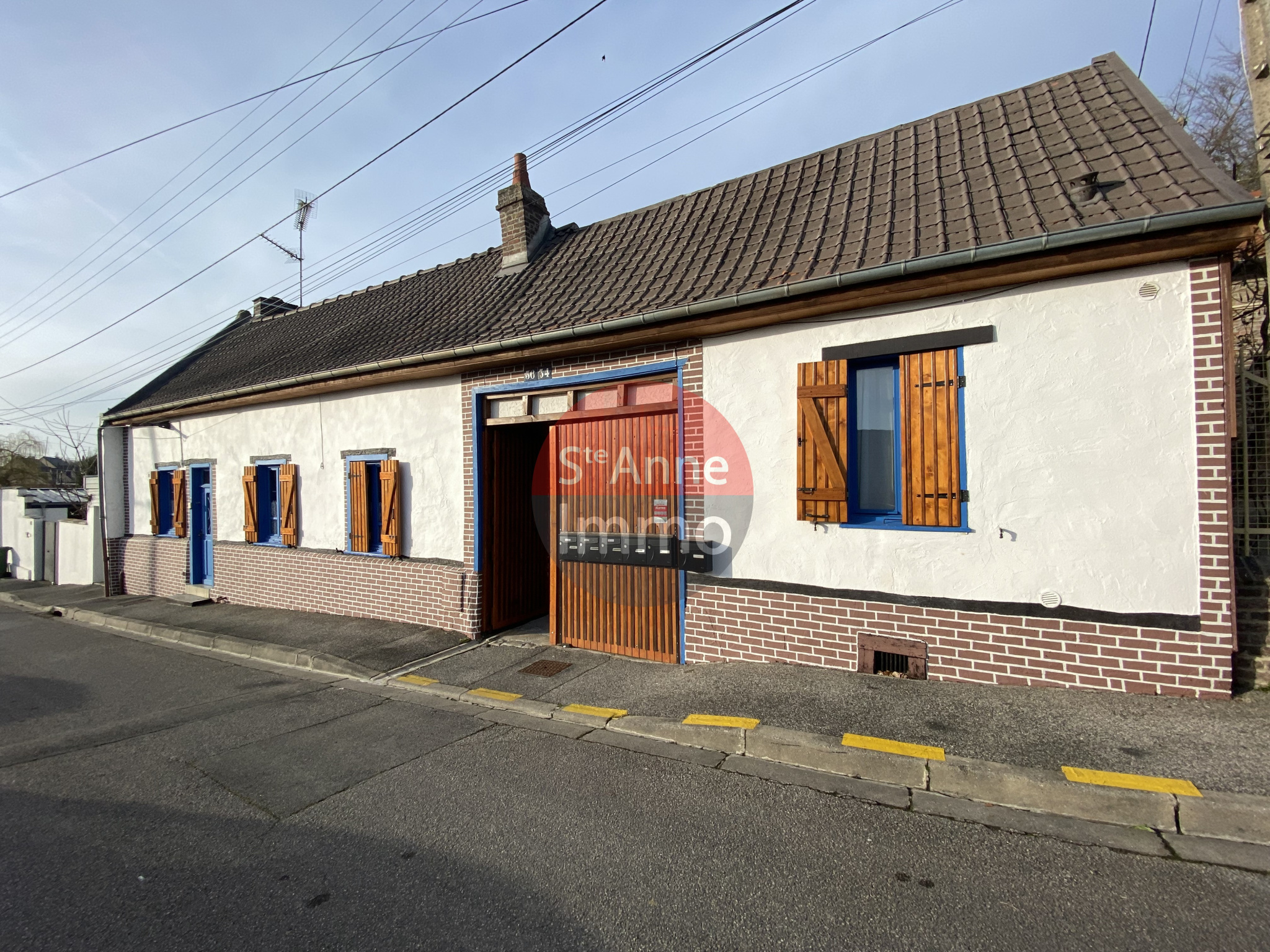 Immo80 – L'immobilier à Amiens et dans la Somme-AMIENS QUARTIER OUEST – MAISON PICARDE 115 m2 – COUR ET DEPENDANCES