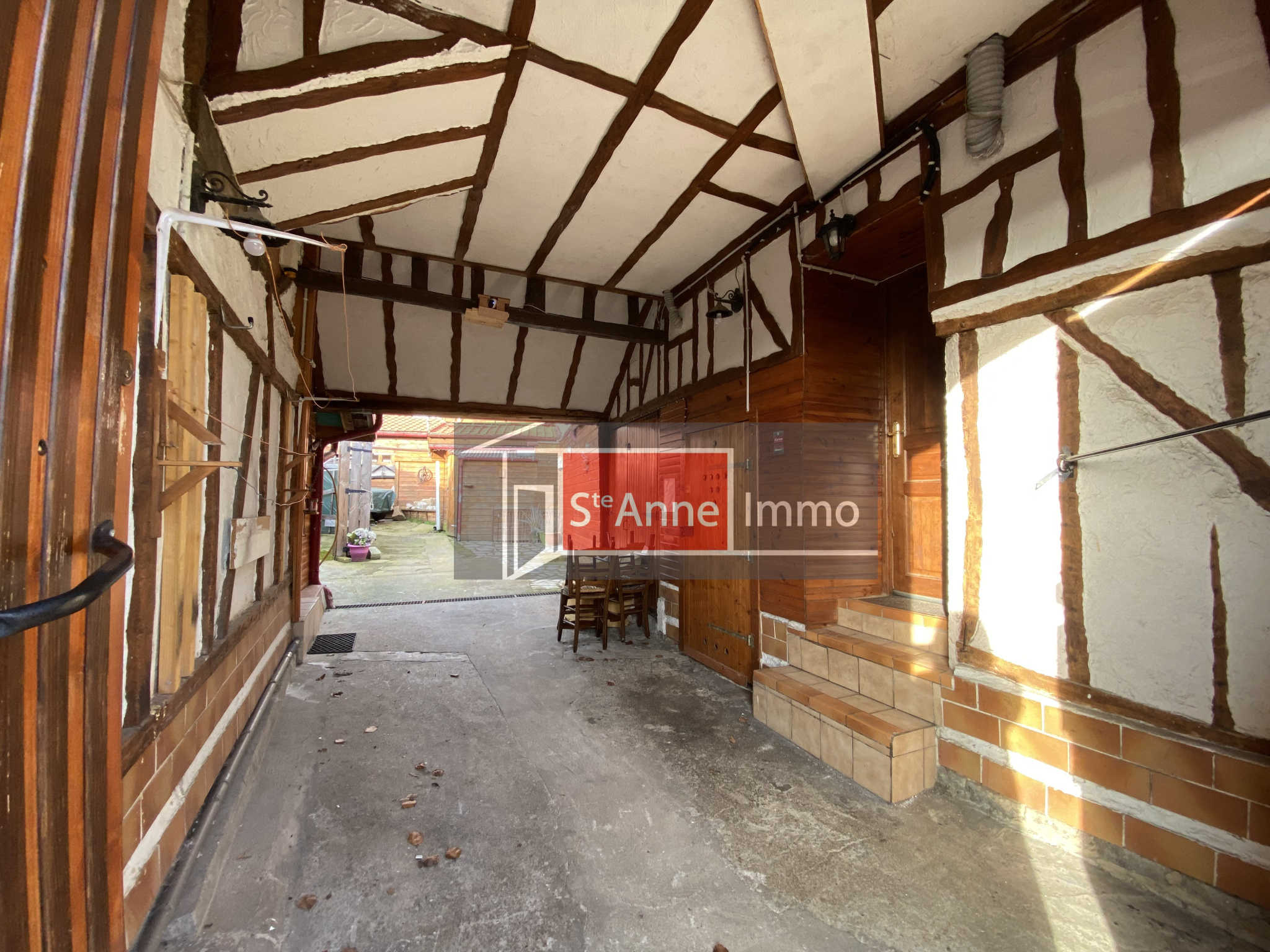 Immo80 – L'immobilier à Amiens et dans la Somme-AMIENS QUARTIER OUEST – MAISON PICARDE 115 m2 – COUR ET DEPENDANCES