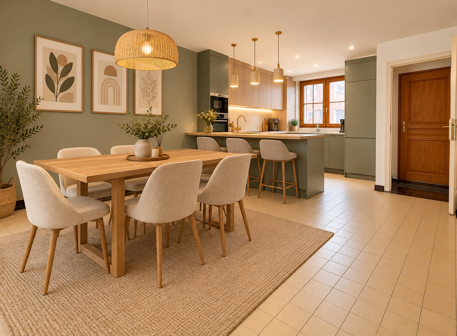 Immo80 – L'immobilier à Amiens et dans la Somme-AMIENS – QUARTIER SAINT-HONORÉ – MAISON SEMI MITOYENNE DE PLAIN PIED – 1 CHAMBRE – COUR