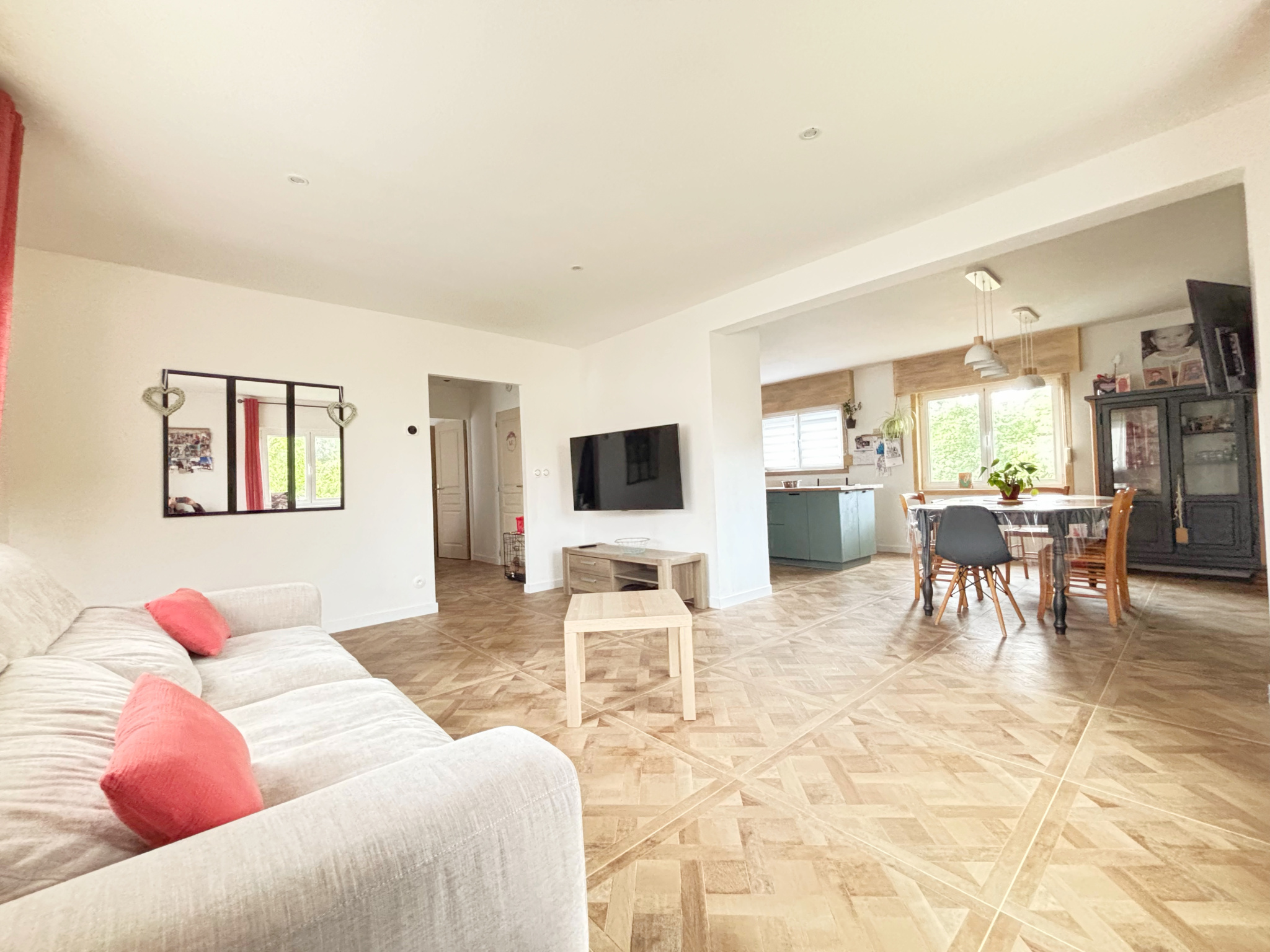 Immo80 – L'immobilier à Amiens et dans la Somme-PAVILLON INDIVIDUEL – 146M2 – 3 CHAMBRES – JARDIN