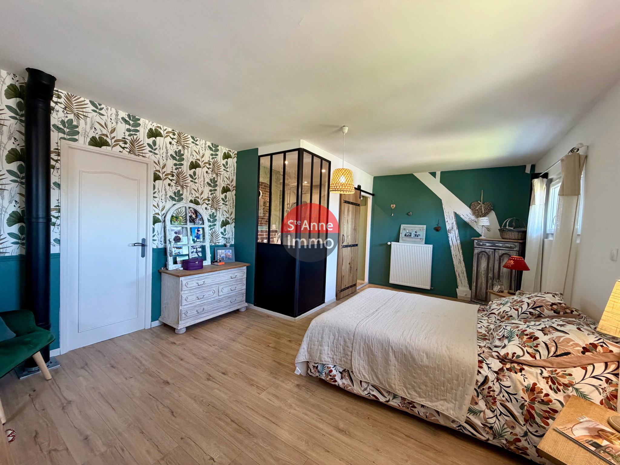 Immo80 – L'immobilier à Amiens et dans la Somme-WAVIGNIES – PAVILLON INDIVIDUEL RÉNOVÉ – 155m2 – AUTONOMIE DE PLAIN-PIED – JARDIN – SOUS-SOL – GARAGE