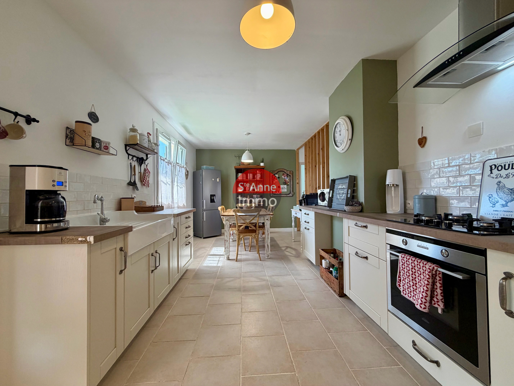 Immo80 – L'immobilier à Amiens et dans la Somme-WAVIGNIES – PAVILLON INDIVIDUEL RÉNOVÉ – 155m2 – AUTONOMIE DE PLAIN-PIED – JARDIN – SOUS-SOL – GARAGE