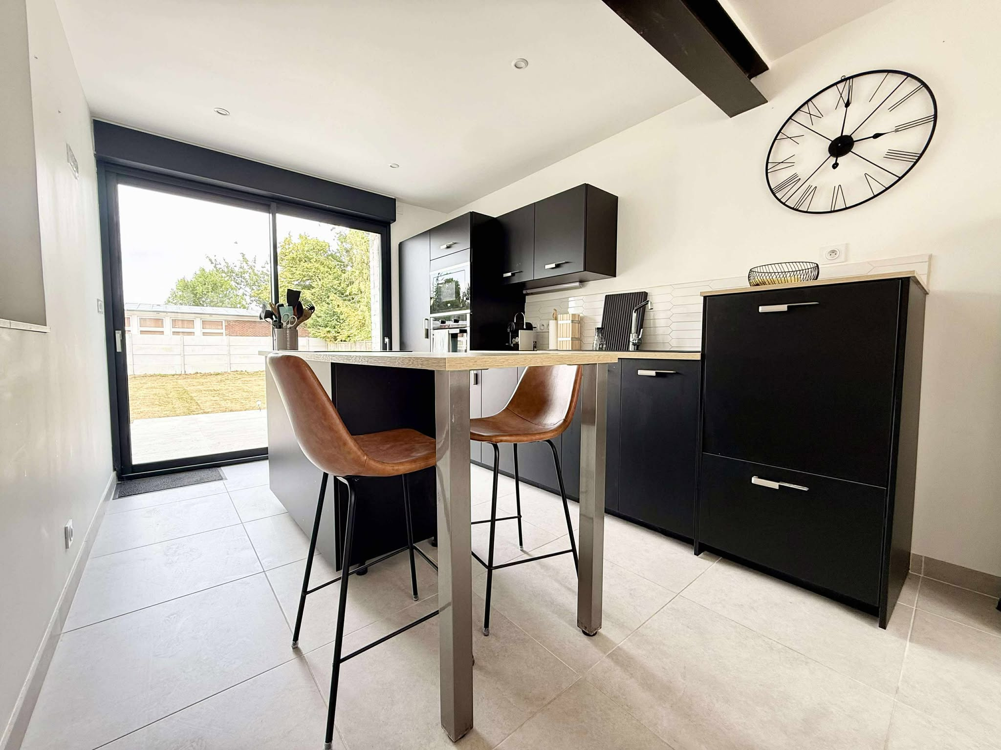 Immo80 – L'immobilier à Amiens et dans la Somme-VIGNACOURT – MAISON – 3 CHAMBRES – JARDIN – TERRASSE – GARAGE
