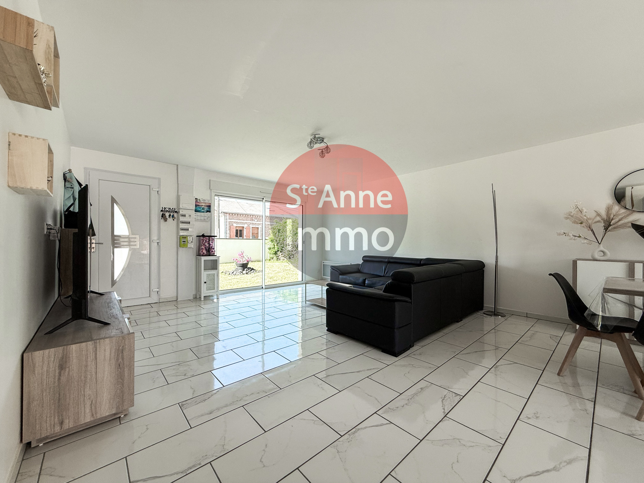 Immo80 – L'immobilier à Amiens et dans la Somme-DURY – PAVILLON INDIVIDUEL – PLAIN PIED – 3 CHAMBRES – TERRASSE – JARDIN