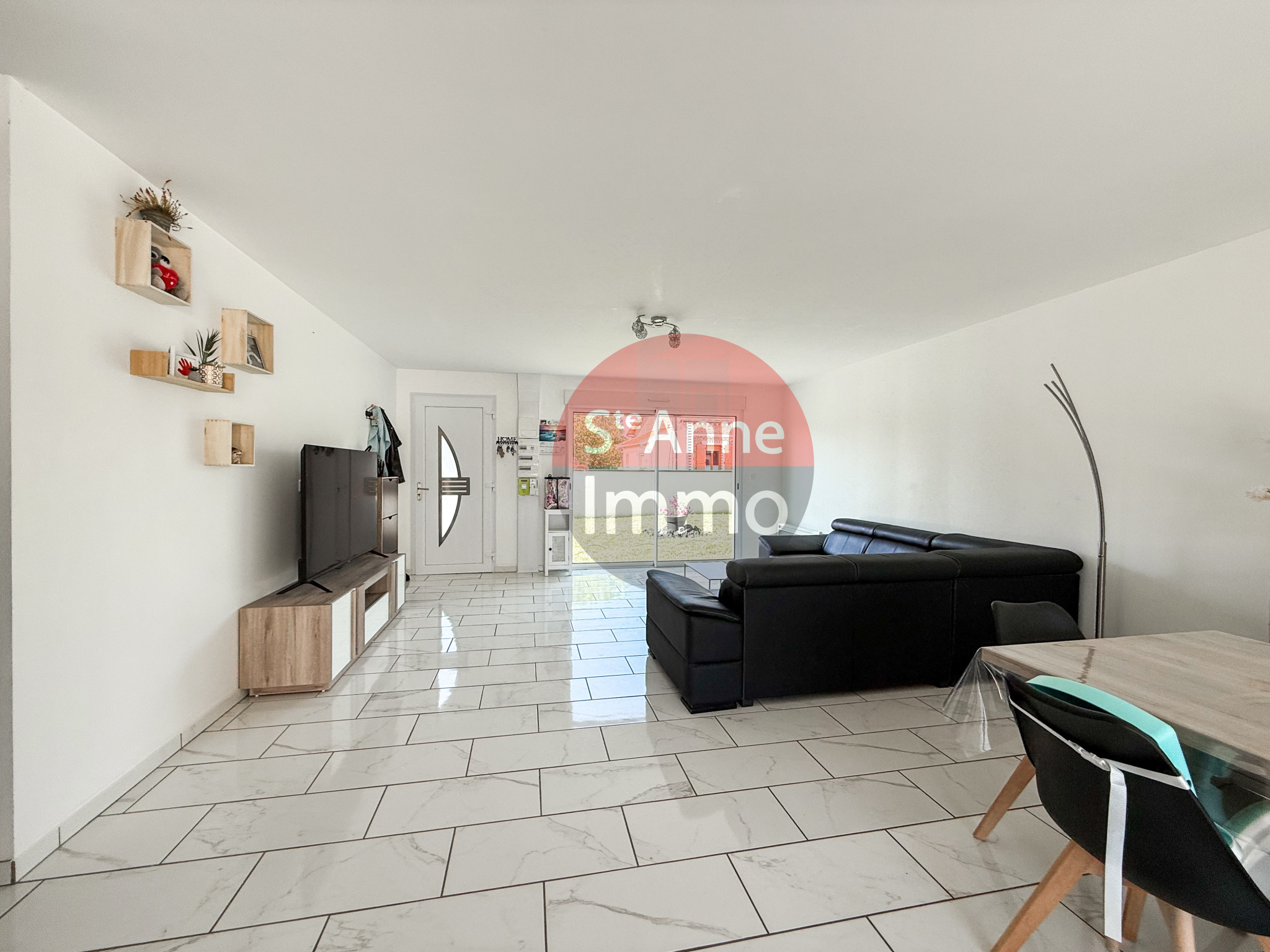 Immo80 – L'immobilier à Amiens et dans la Somme-DURY – PAVILLON INDIVIDUEL – PLAIN PIED – 3 CHAMBRES – TERRASSE – JARDIN