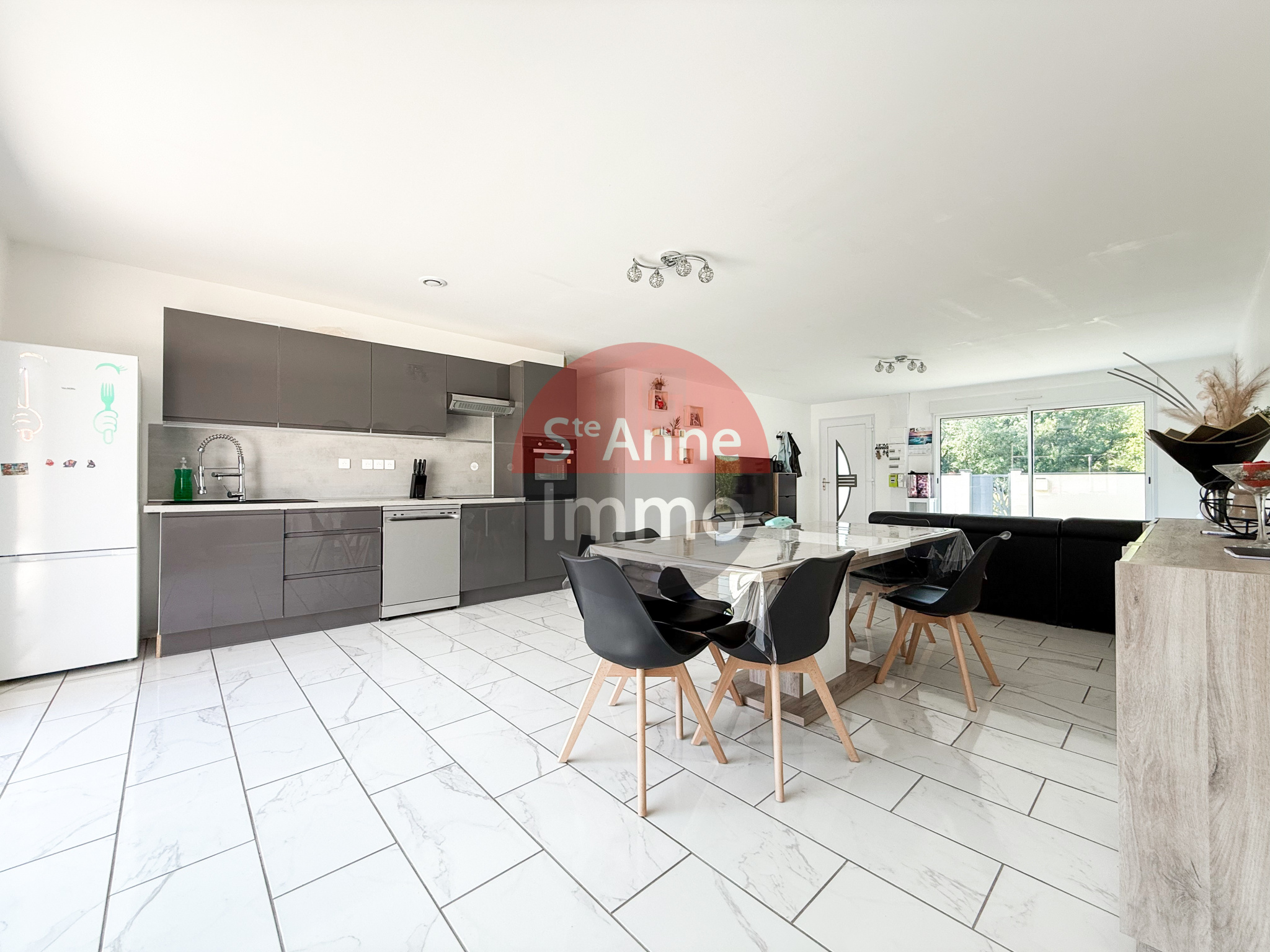 Immo80 – L'immobilier à Amiens et dans la Somme-DURY – PAVILLON INDIVIDUEL – PLAIN PIED – 3 CHAMBRES – TERRASSE – JARDIN