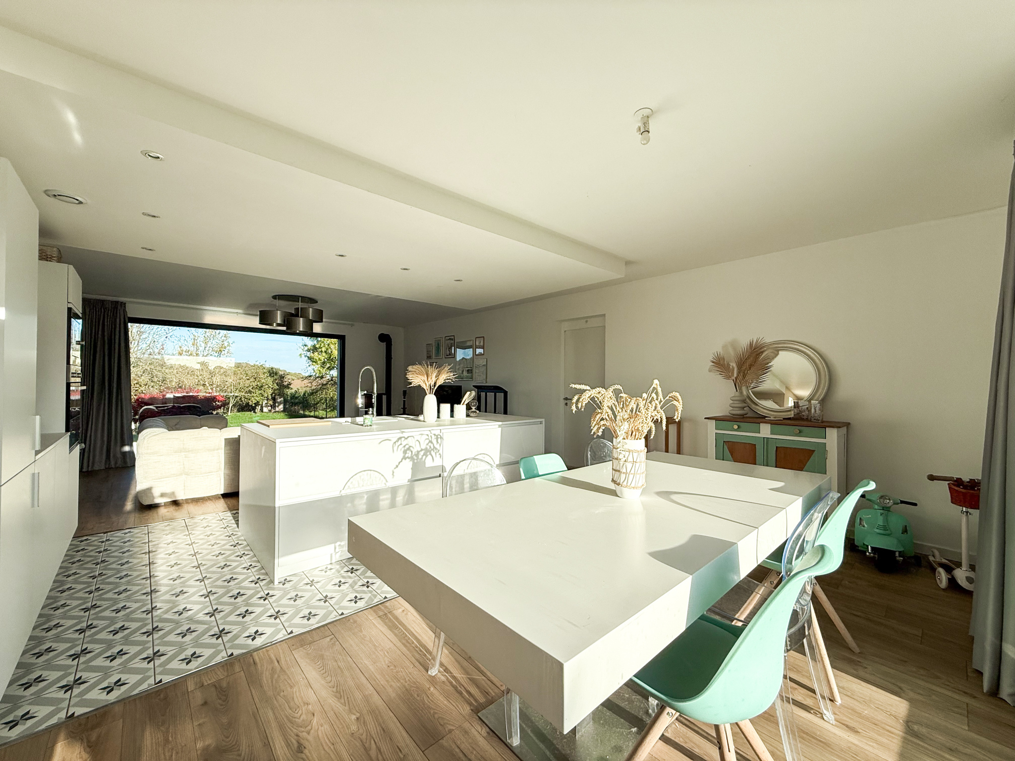 Immo80 – L'immobilier à Amiens et dans la Somme-WIENCOURT-L’EQUIPEE – 120m2 – MAISON INDIVIDUELLE – PLAIN PIED – 3 CHAMBRES – 1 BUREAU – GARAGE – JARDIN