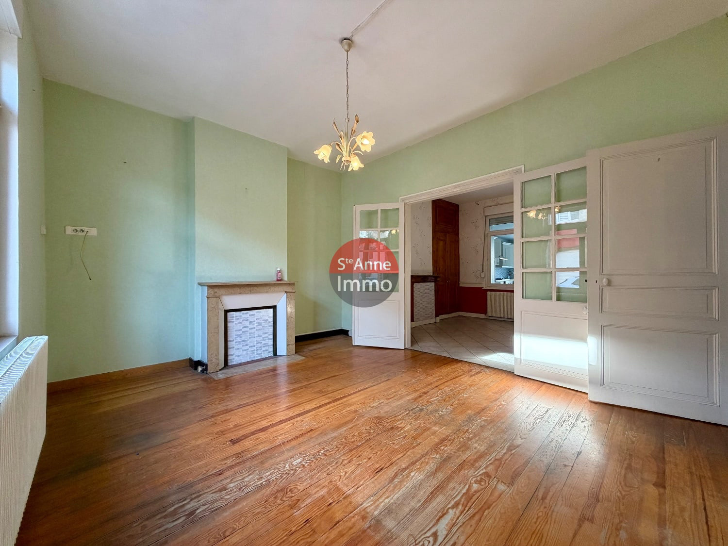 Immo80 – L'immobilier à Amiens et dans la Somme-ALBERT – MAISON MITOYENNE – 127m2 – 3 CHAMBRES – BUREAU – JARDIN