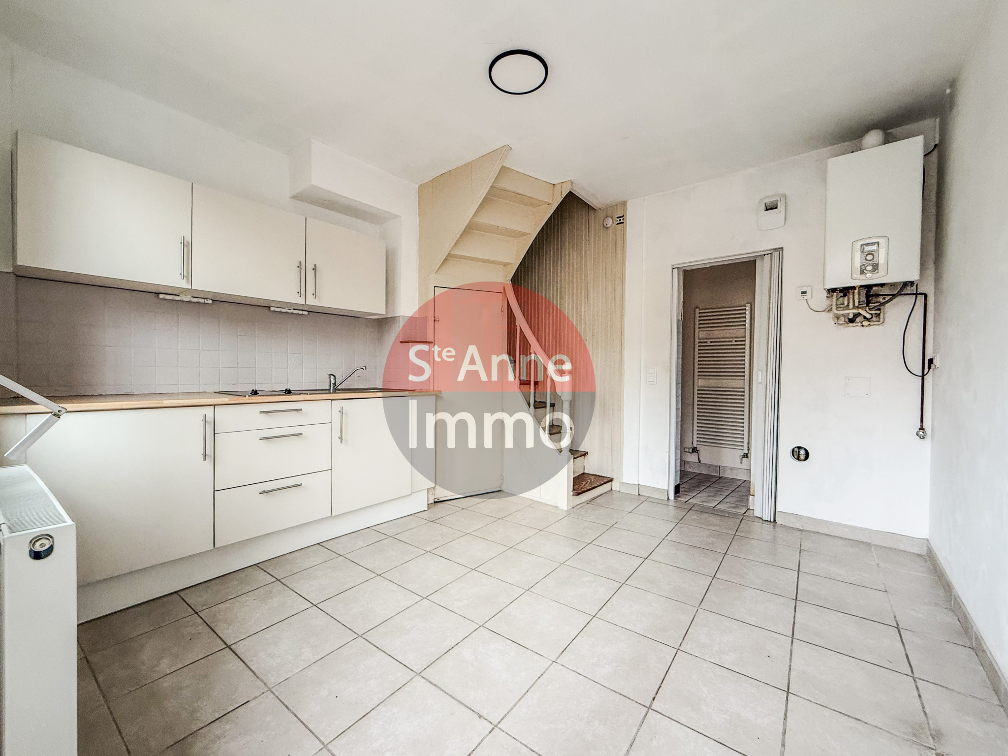 Immo80 – L'immobilier à Amiens et dans la Somme-AMIENS OUEST – MAISON MITOYENNE – 2 CHAMBRES