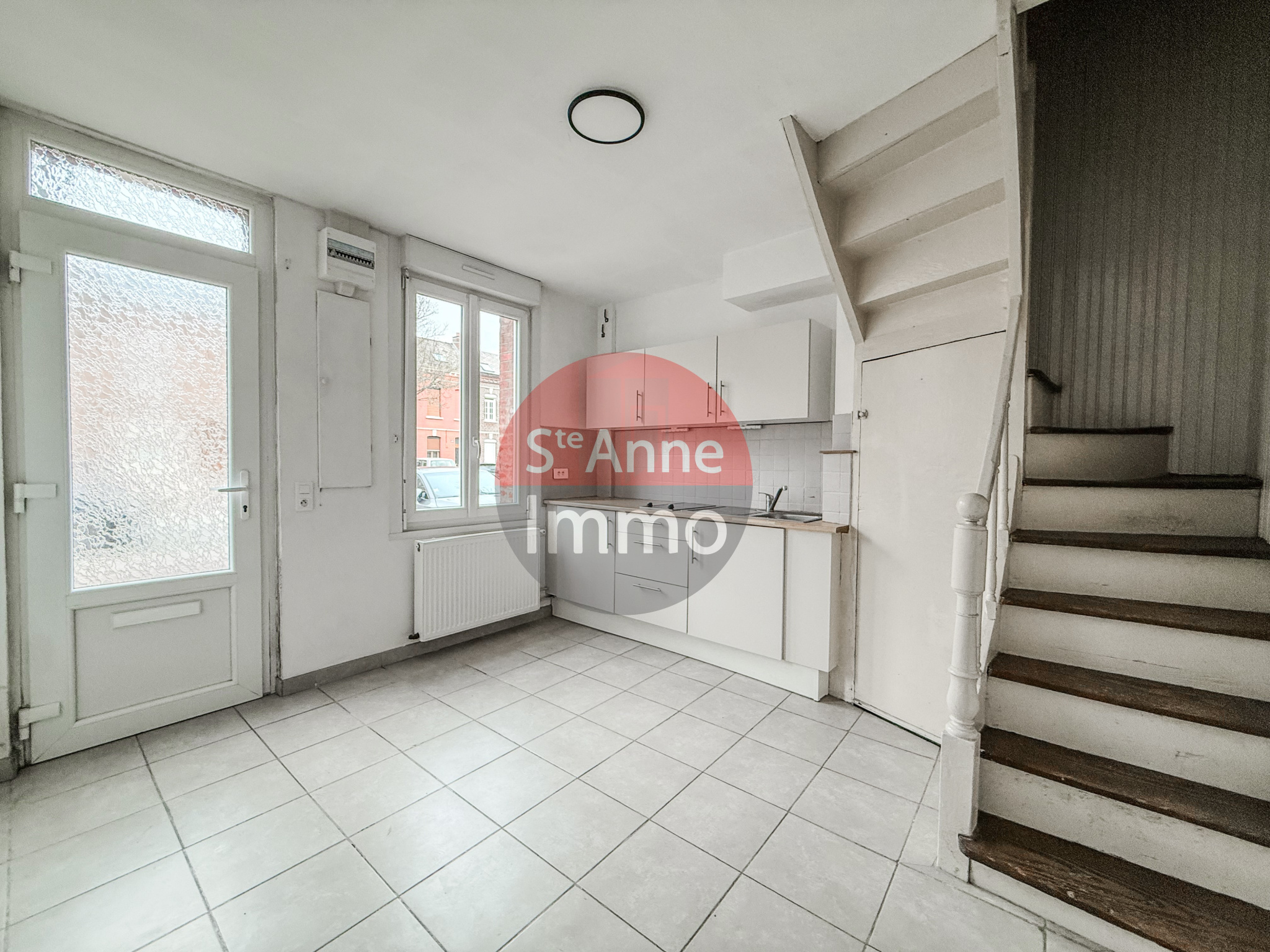 Immo80 – L'immobilier à Amiens et dans la Somme-AMIENS OUEST – MAISON MITOYENNE – 2 CHAMBRES