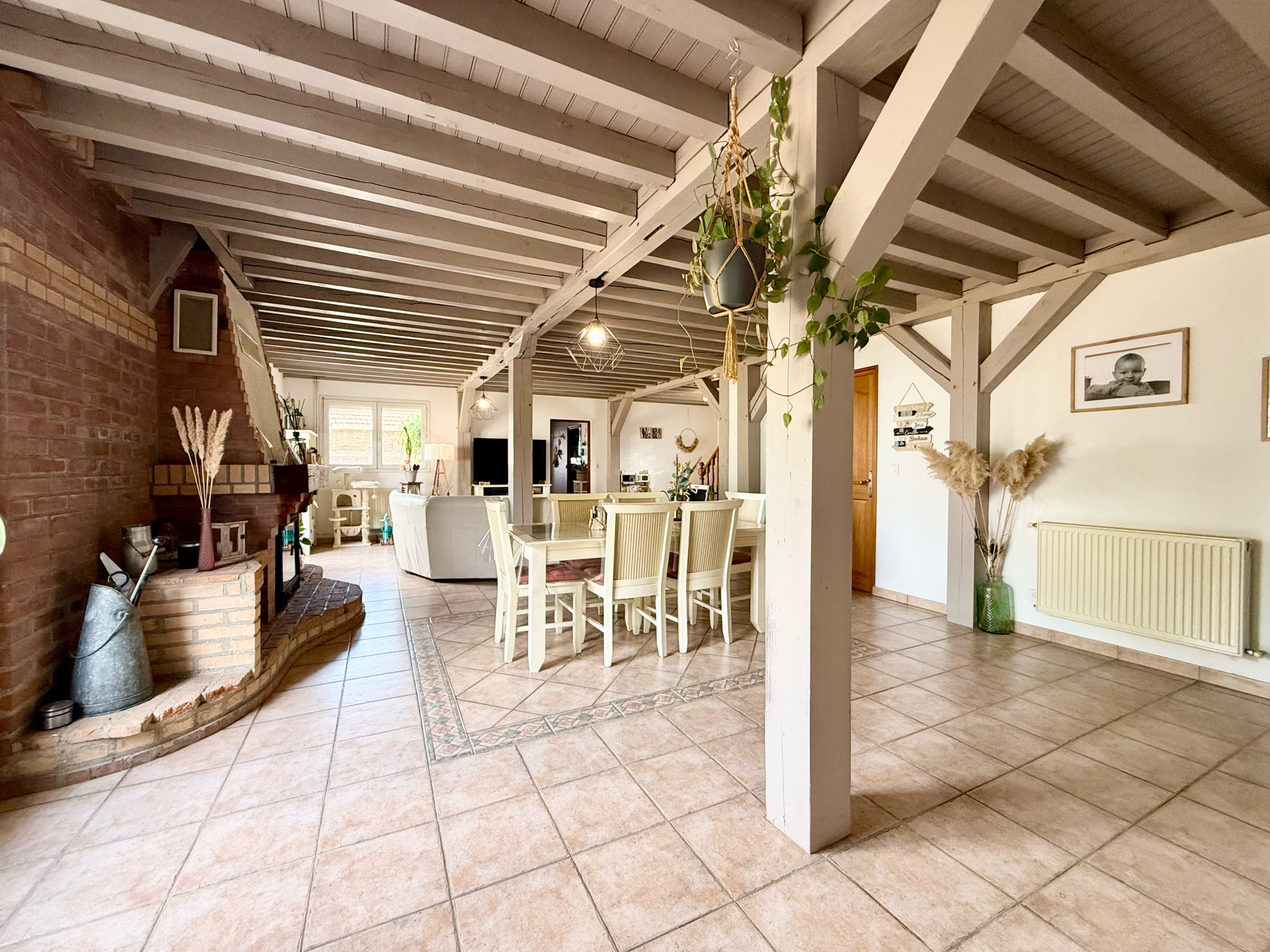 Immo80 – L'immobilier à Amiens et dans la Somme-MESNIL SAINT GEORGES – PAVILLON INDIVIDUEL – 4 CHAMBRES – JARDIN – GARAGES – VIVABLE DE PLAIN PIED