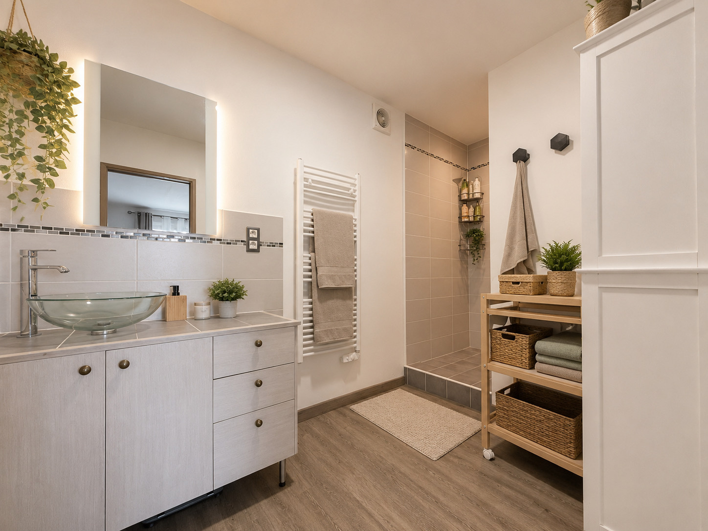 Immo80 – L'immobilier à Amiens et dans la Somme-MESNIL SAINT GEORGES – PAVILLON INDIVIDUEL – 4 CHAMBRES – JARDIN – GARAGES – VIVABLE DE PLAIN PIED